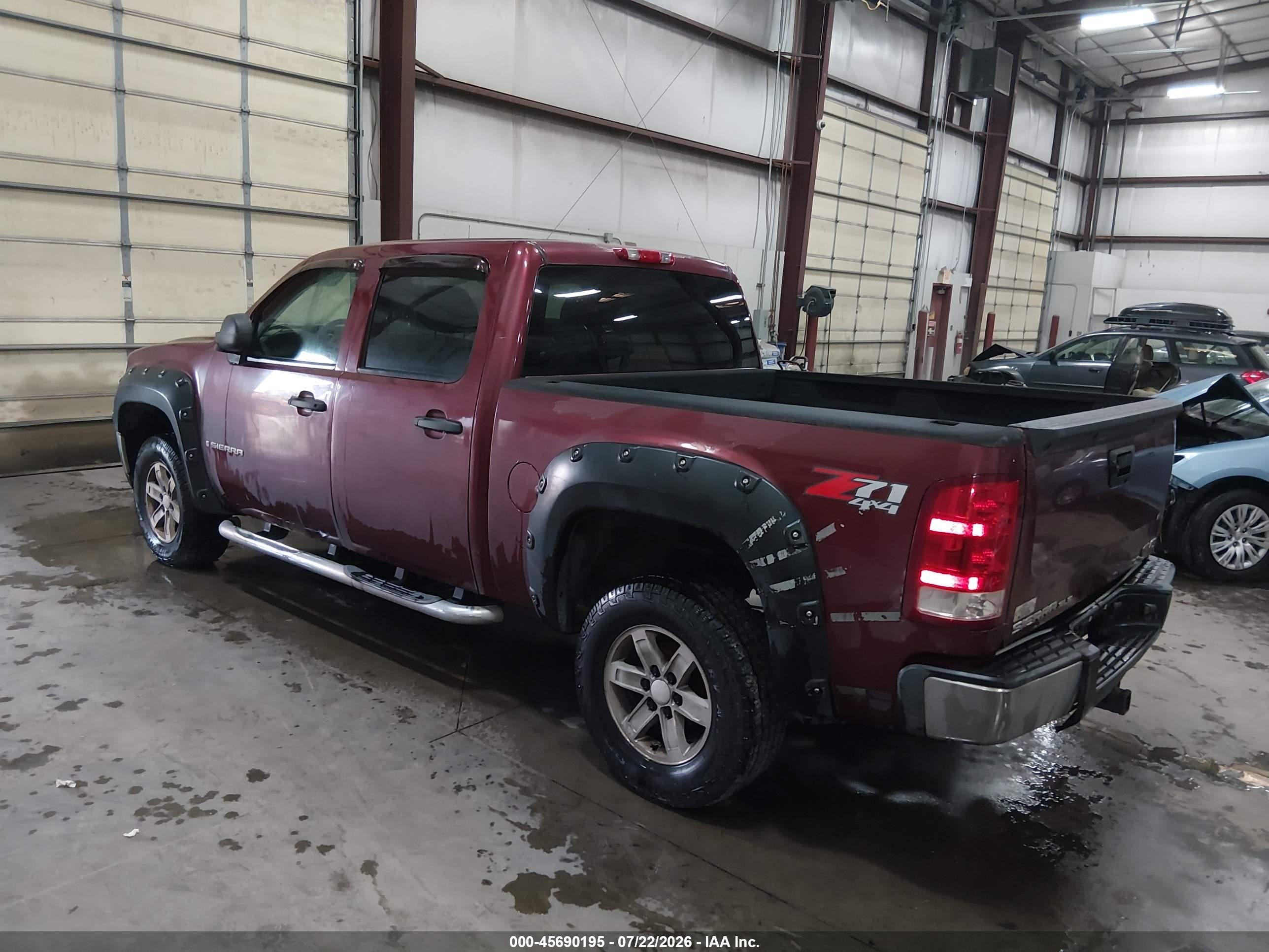 2008 Gmc Sierra 1500 Shelby Kr/sle1/work Truck Красный vin: 2GTEK13C581318949