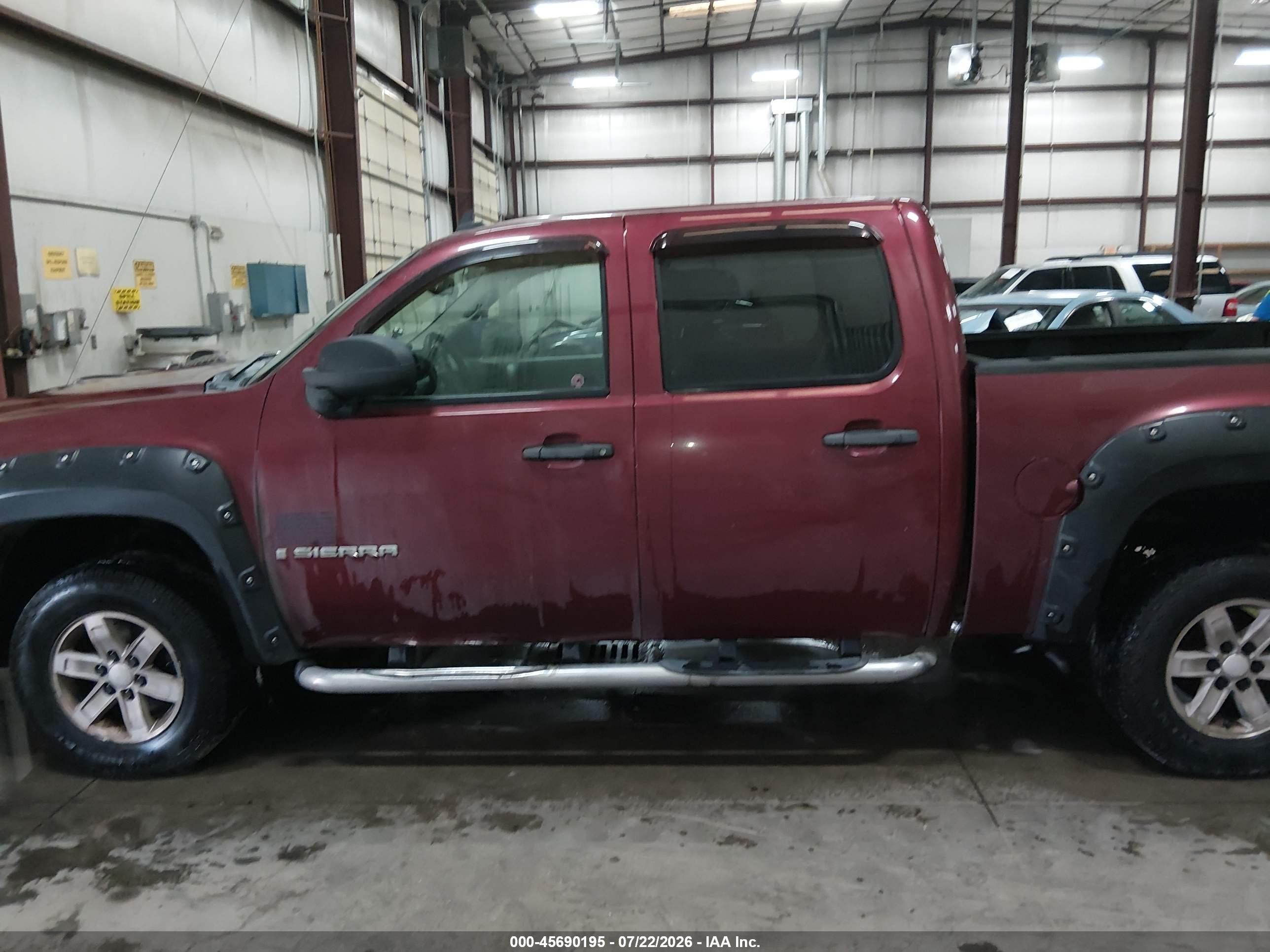 2008 Gmc Sierra 1500 Shelby Kr/sle1/work Truck Красный vin: 2GTEK13C581318949