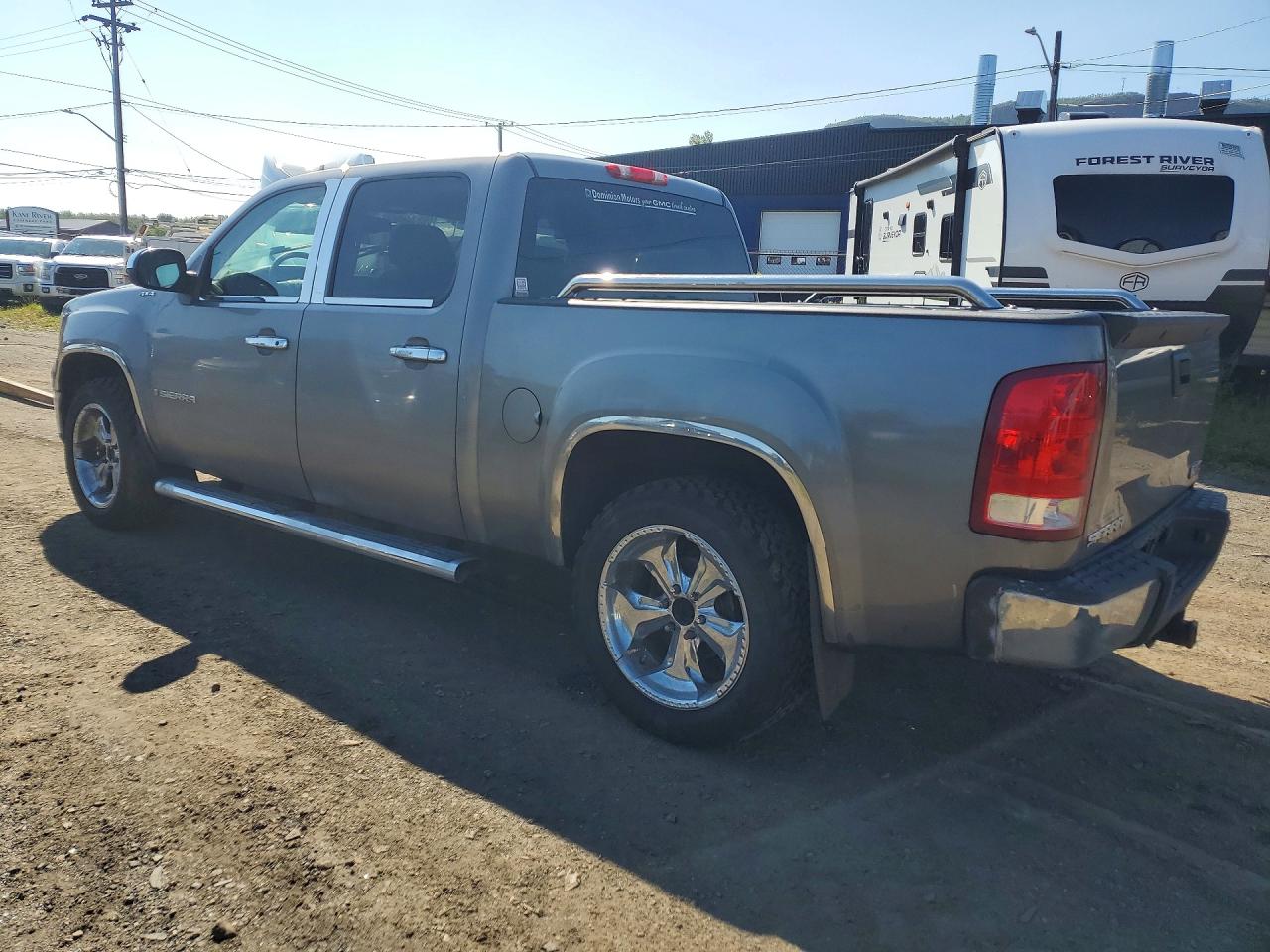 2008 Gmc Sierra K1500 Gray vin: 2GTEK13C681203146