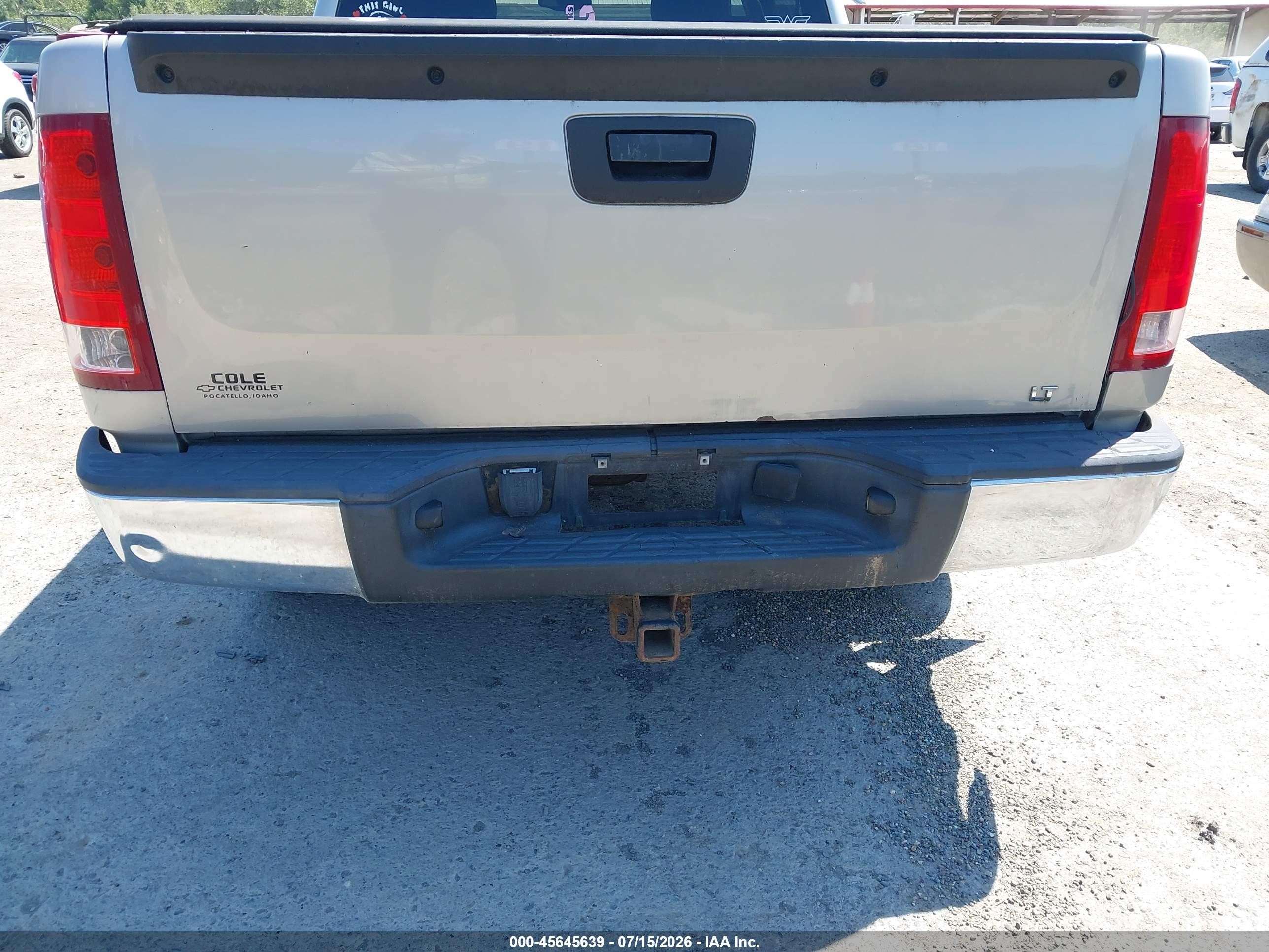 2007 Gmc Sierra 1500 Sl Silver vin: 2GTEK13C971713571