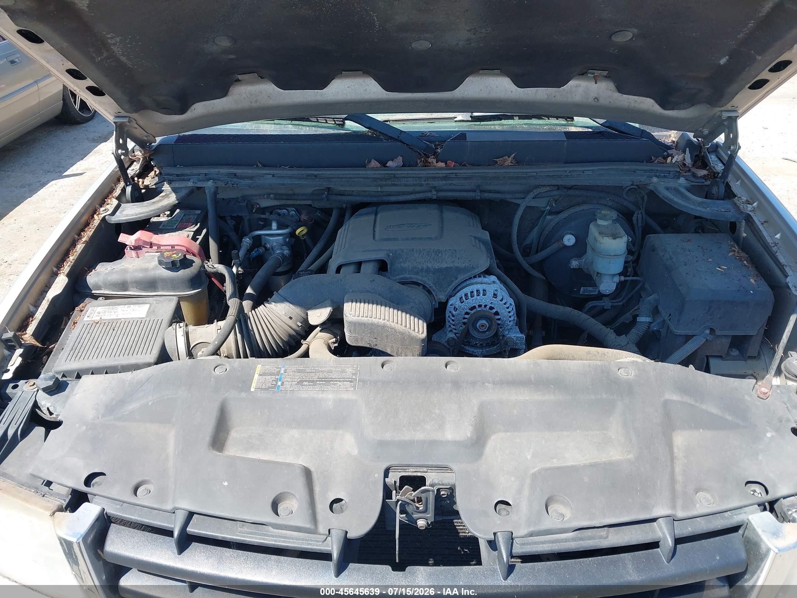 2007 Gmc Sierra 1500 Sl Silver vin: 2GTEK13C971713571