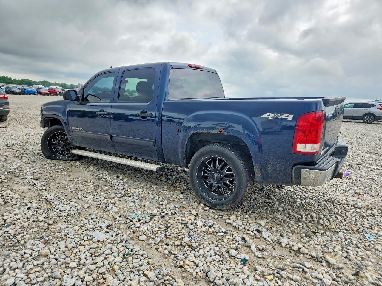 2008 Gmc Sierra K1500 Blue vin: 2GTEK13J281280207