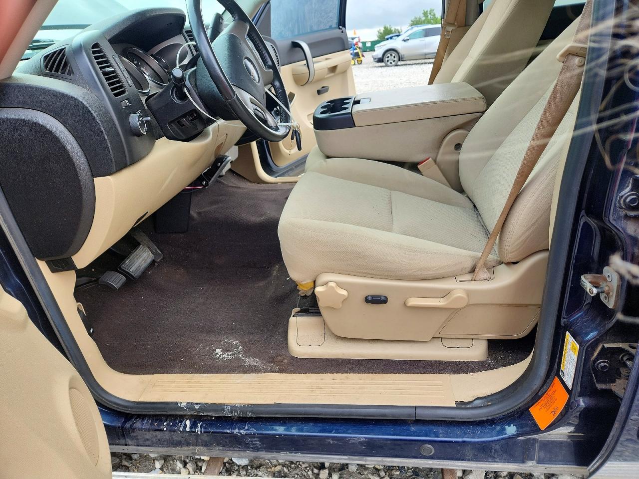 2008 Gmc Sierra K1500 Blue vin: 2GTEK13J281280207