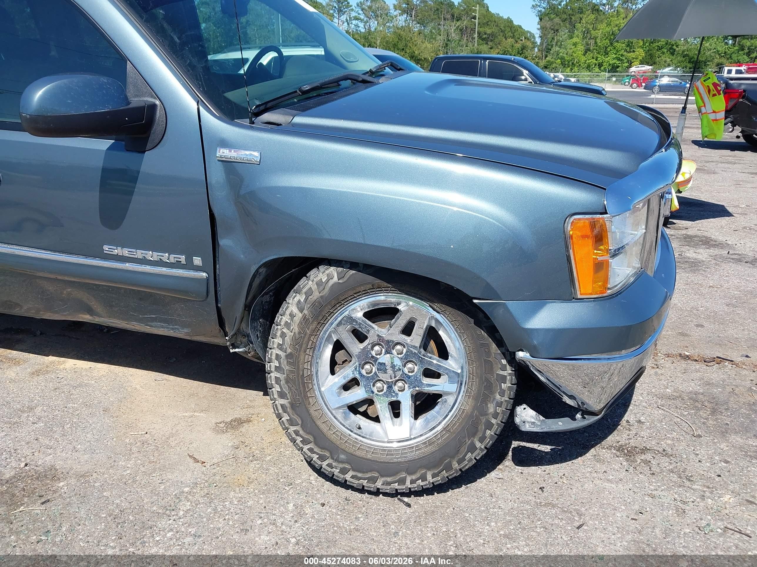 2008 Gmc Sierra 1500 Slt Синий vin: 2GTEK13J581268374