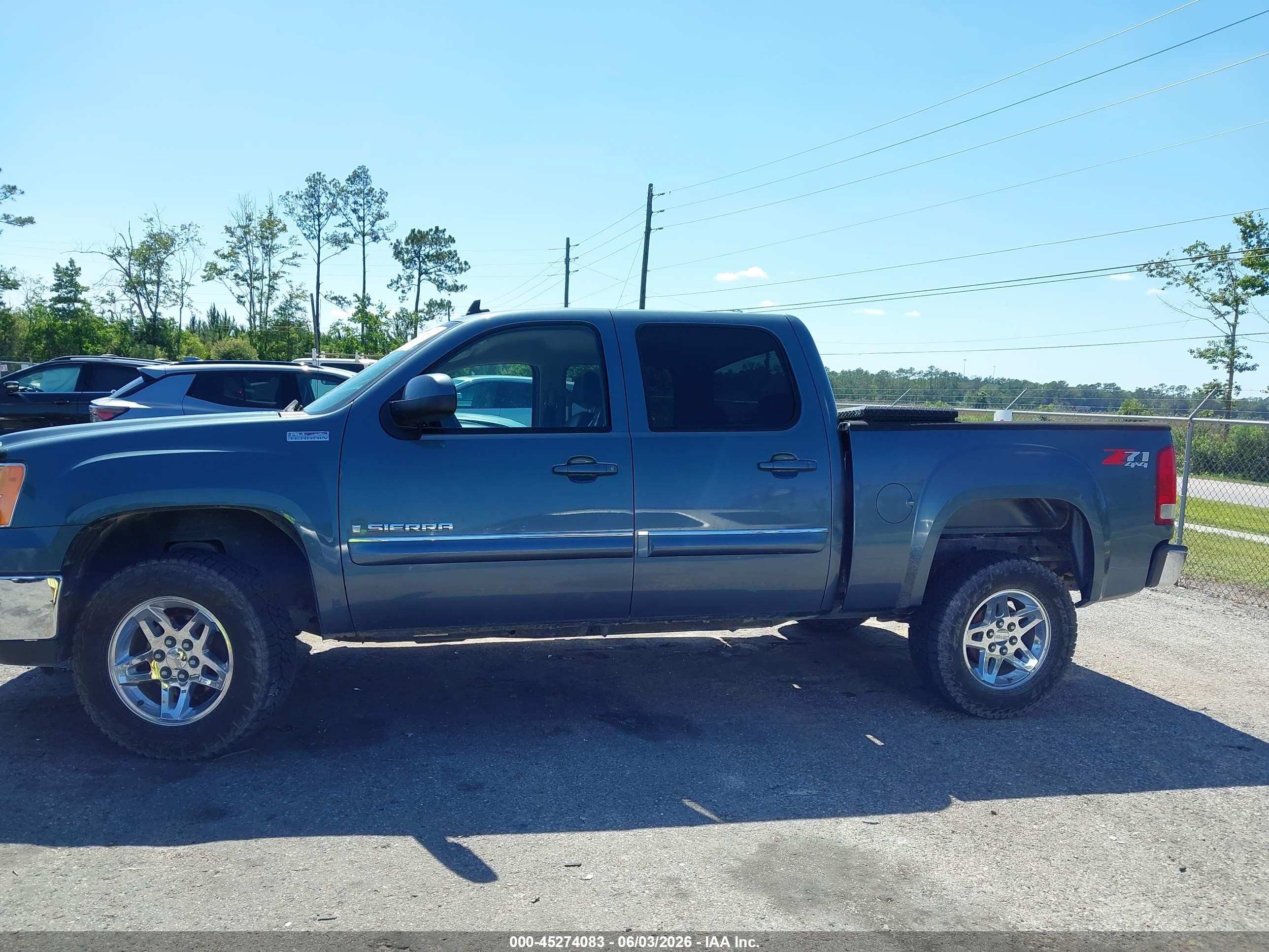 2008 Gmc Sierra 1500 Slt Синий vin: 2GTEK13J581268374