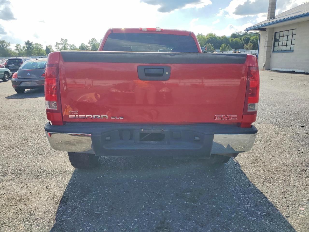 2008 Gmc Sierra K1500 Red vin: 2GTEK13J981322968