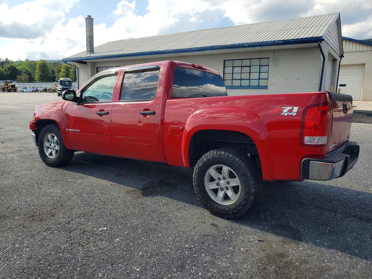 2008 Gmc Sierra K1500 Red vin: 2GTEK13J981322968