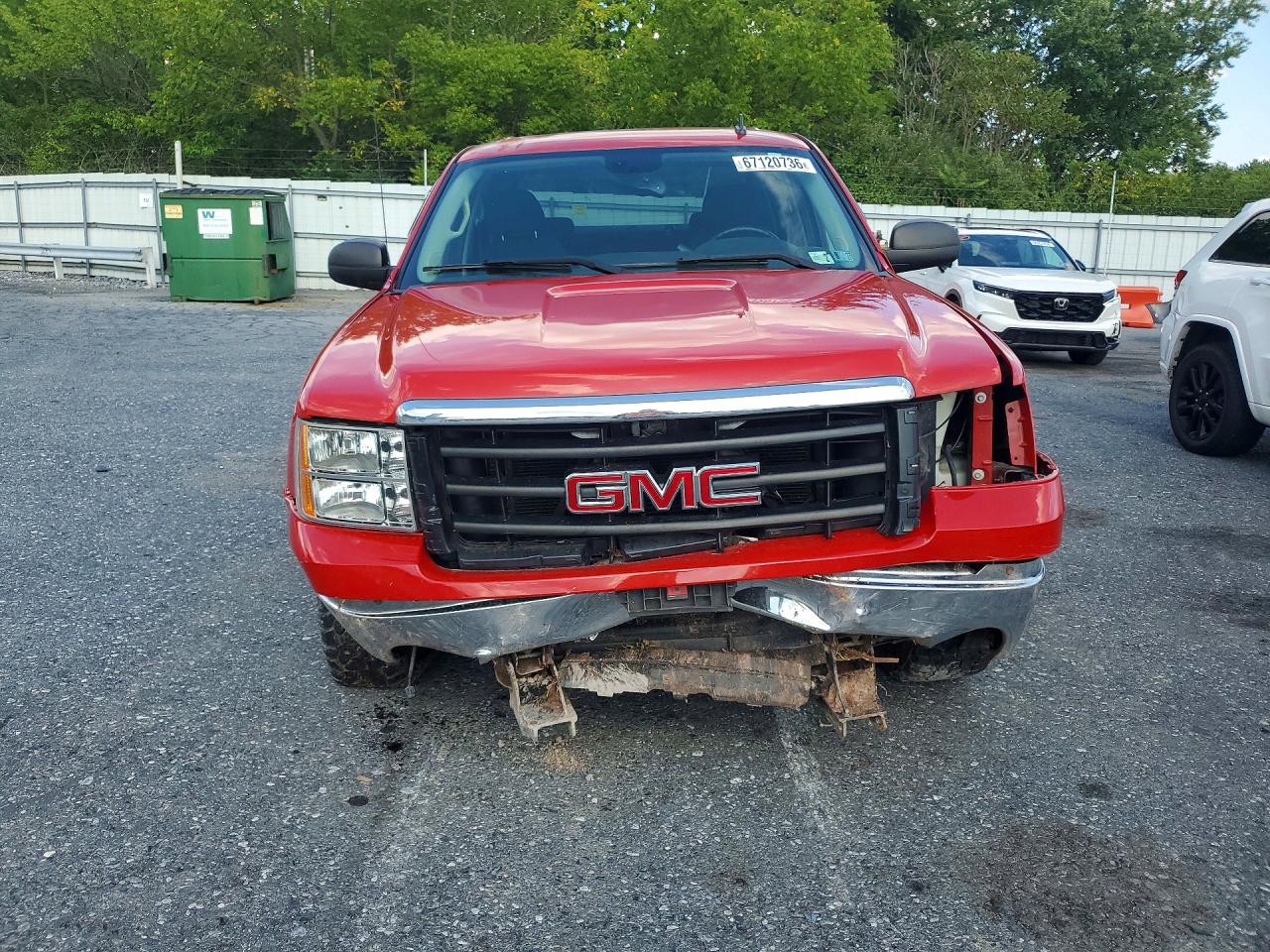 2008 Gmc Sierra K1500 Red vin: 2GTEK13J981322968