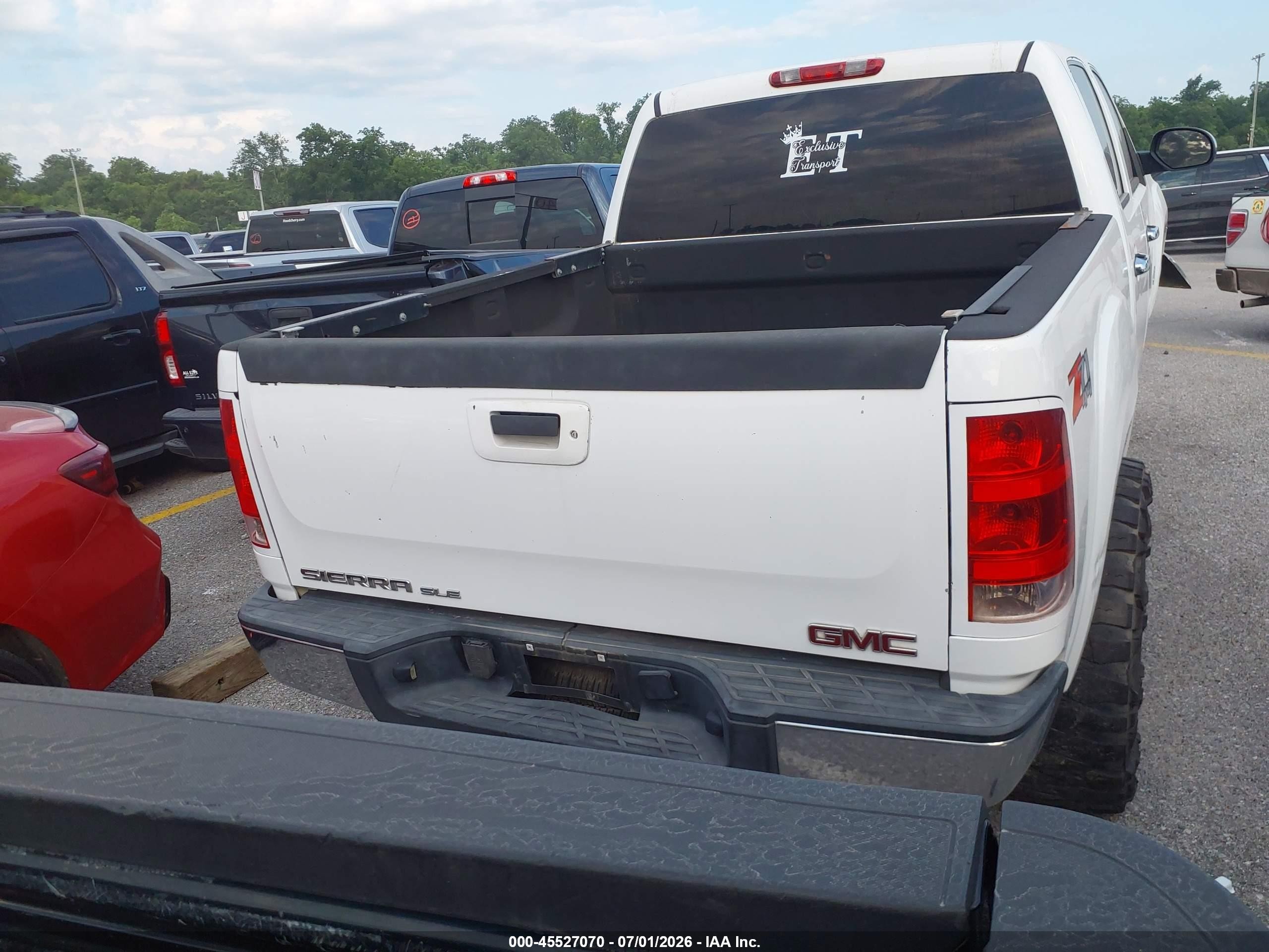 2008 Gmc Sierra 1500 Sle1 White vin: 2GTEK13JX81338001