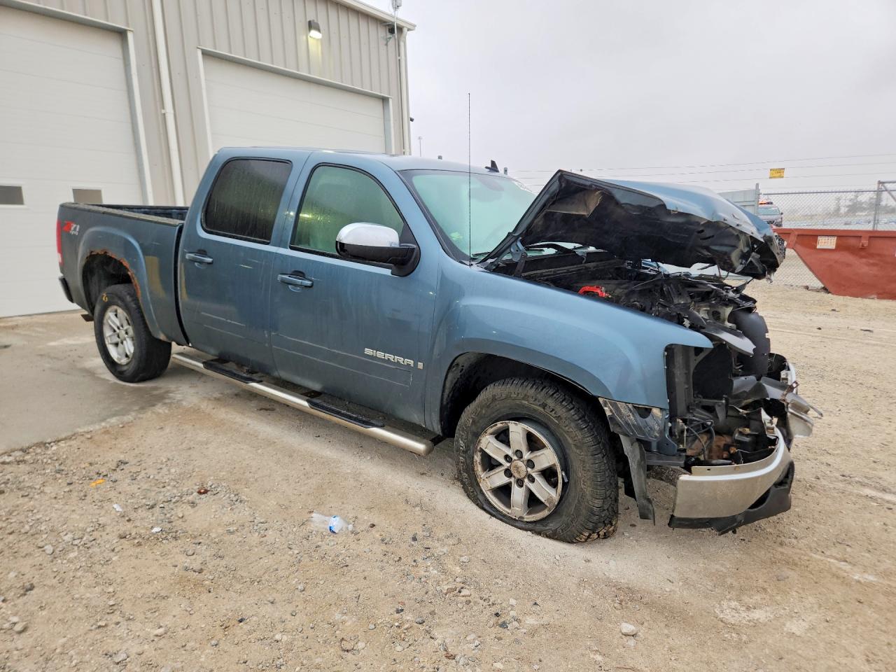 2007 Gmc New Sierra K1500 Blue vin: 2GTEK13M071528916