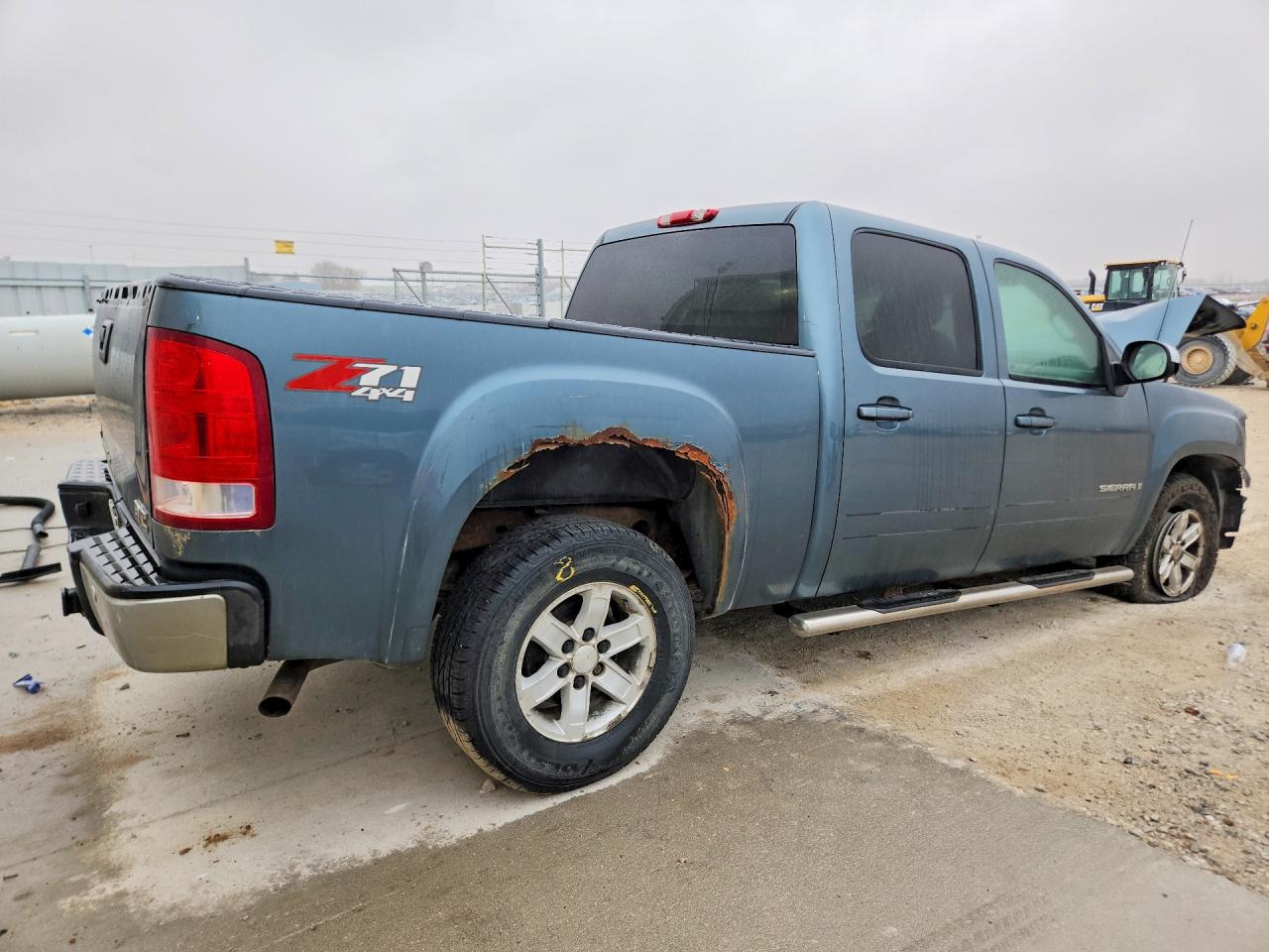 2007 Gmc New Sierra K1500 Blue vin: 2GTEK13M071528916