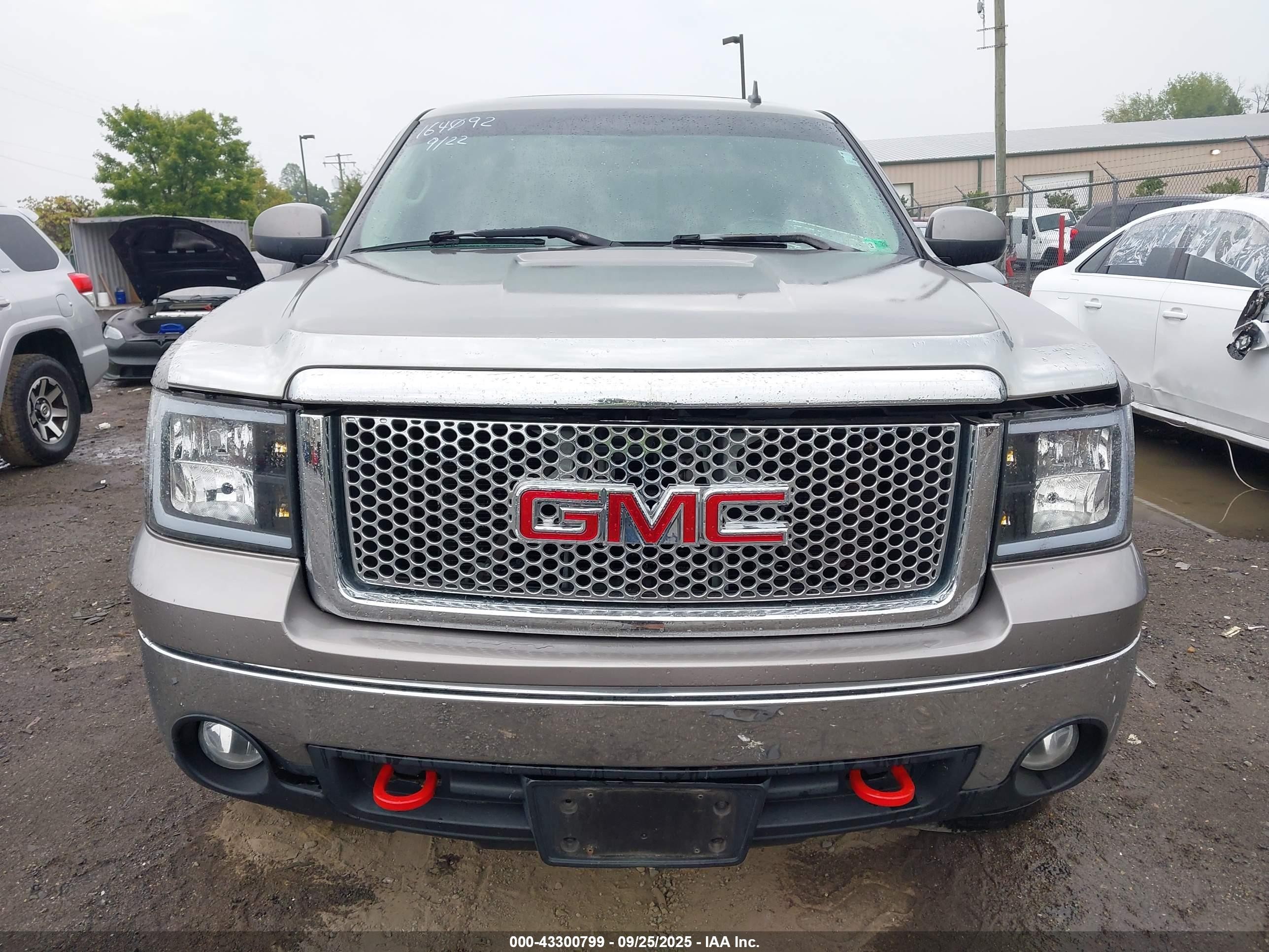 2007 Gmc Sierra 1500 Slt Gray vin: 2GTEK13M171533753