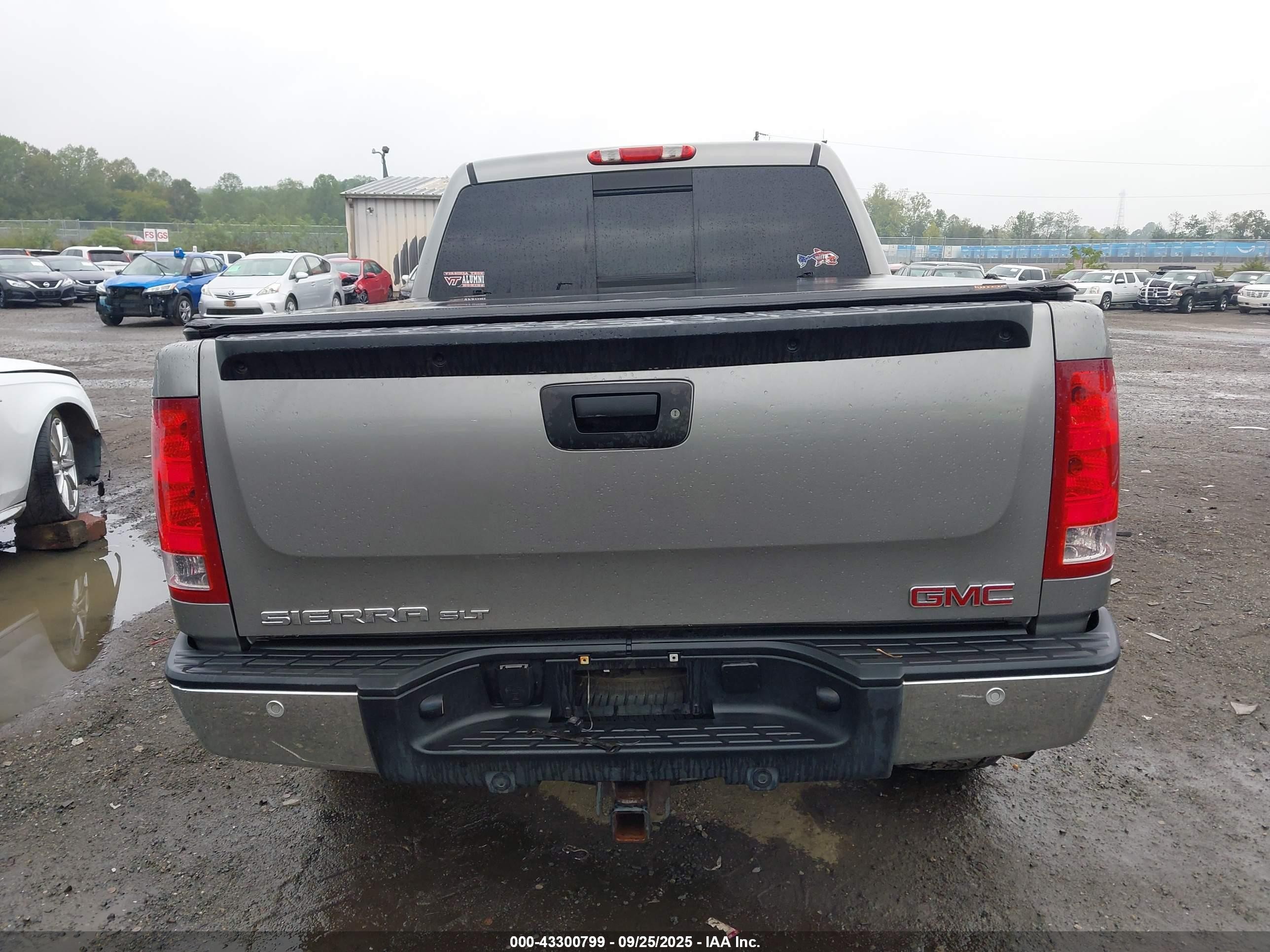 2007 Gmc Sierra 1500 Slt Gray vin: 2GTEK13M171533753