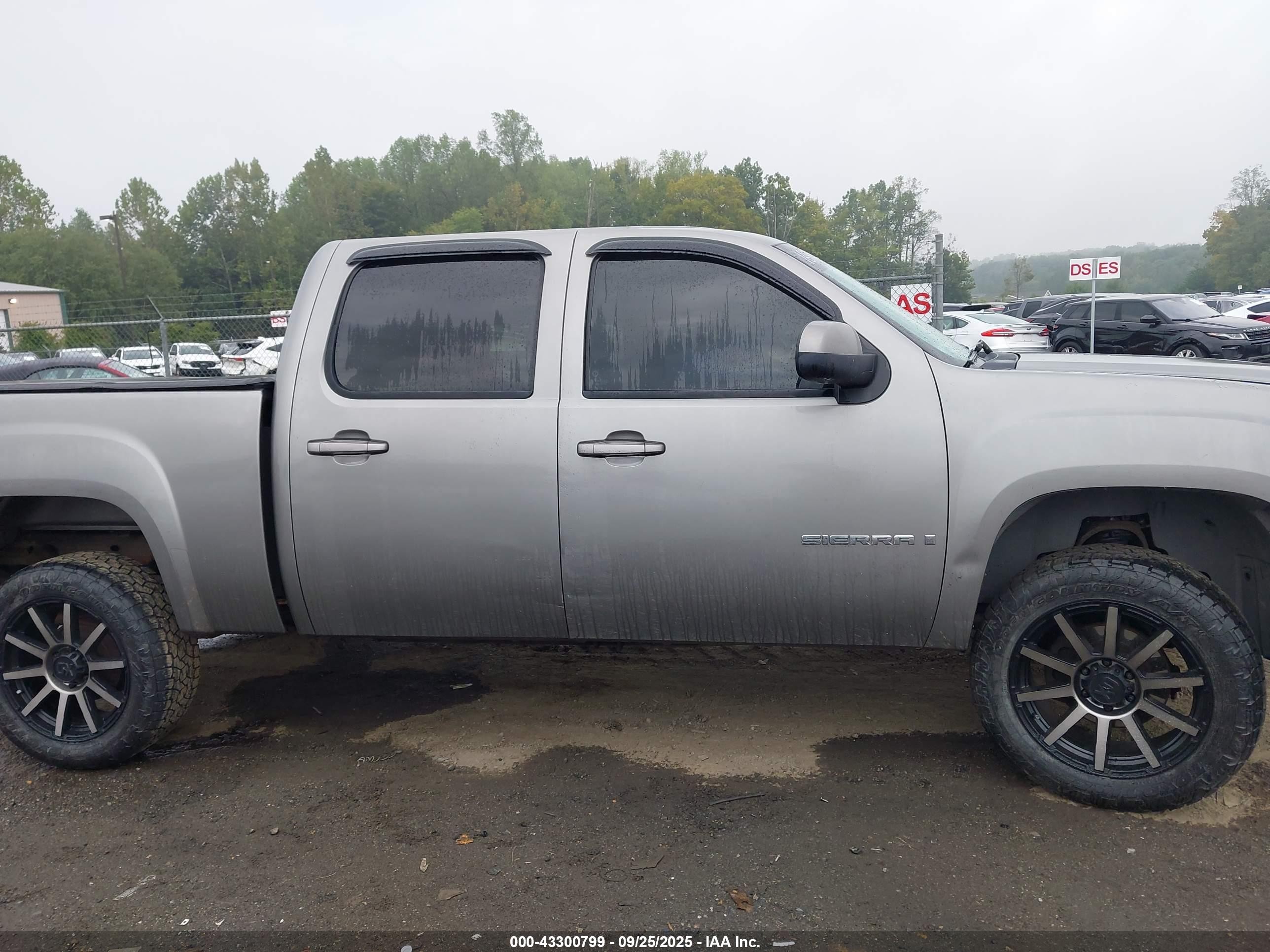 2007 Gmc Sierra 1500 Slt Gray vin: 2GTEK13M171533753