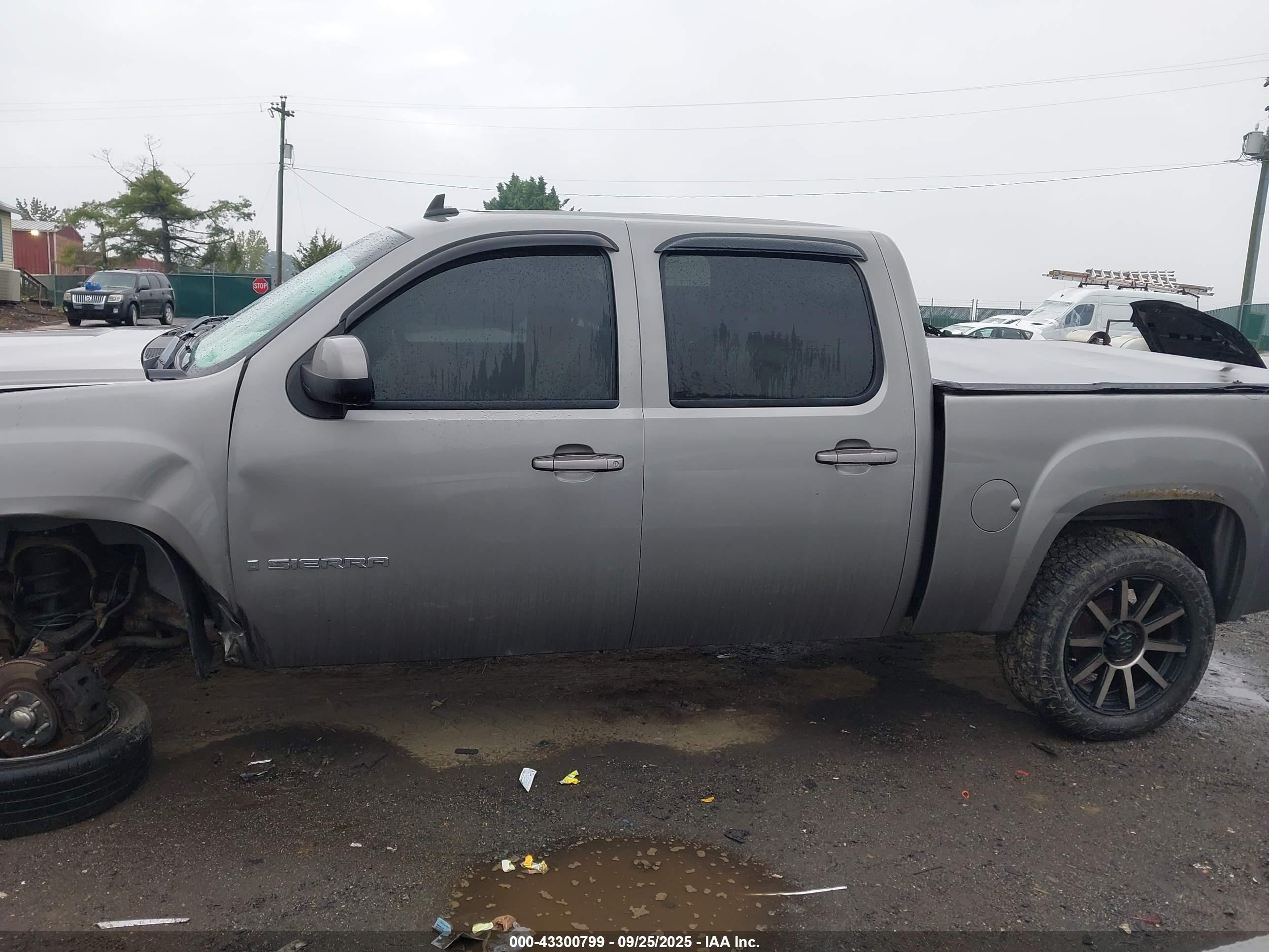 2007 Gmc Sierra 1500 Slt Gray vin: 2GTEK13M171533753