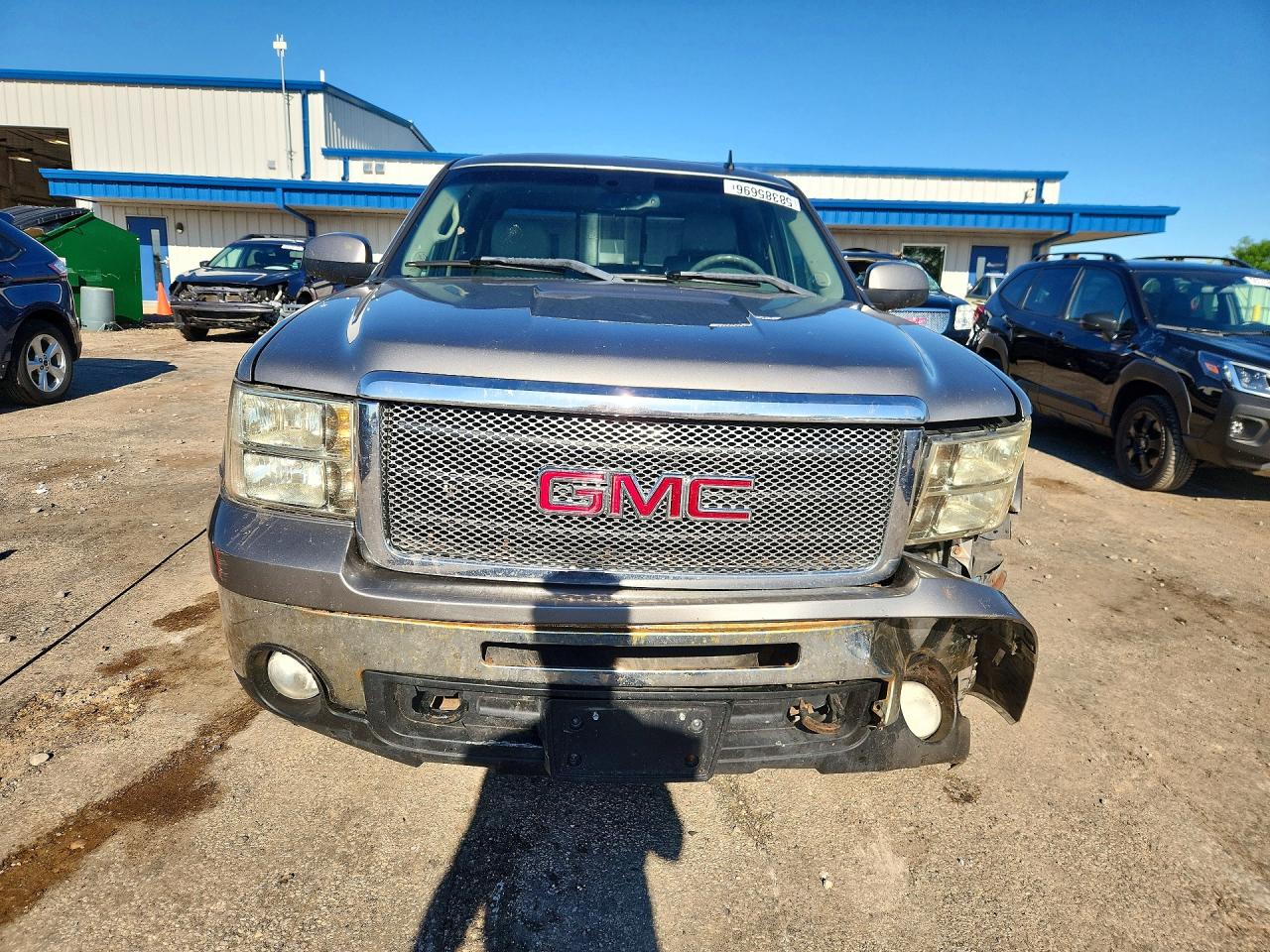 2007 Gmc New Sierra K1500 Серый vin: 2GTEK13M171635408