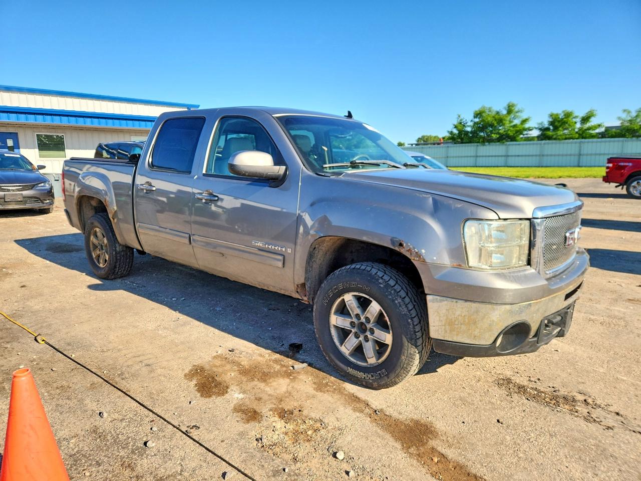2007 Gmc New Sierra K1500 Серый vin: 2GTEK13M171635408