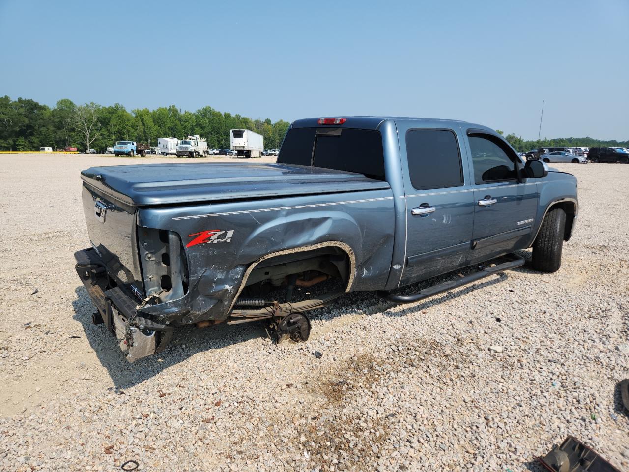 2007 Gmc New Sierra K1500 Teal vin: 2GTEK13M171668621