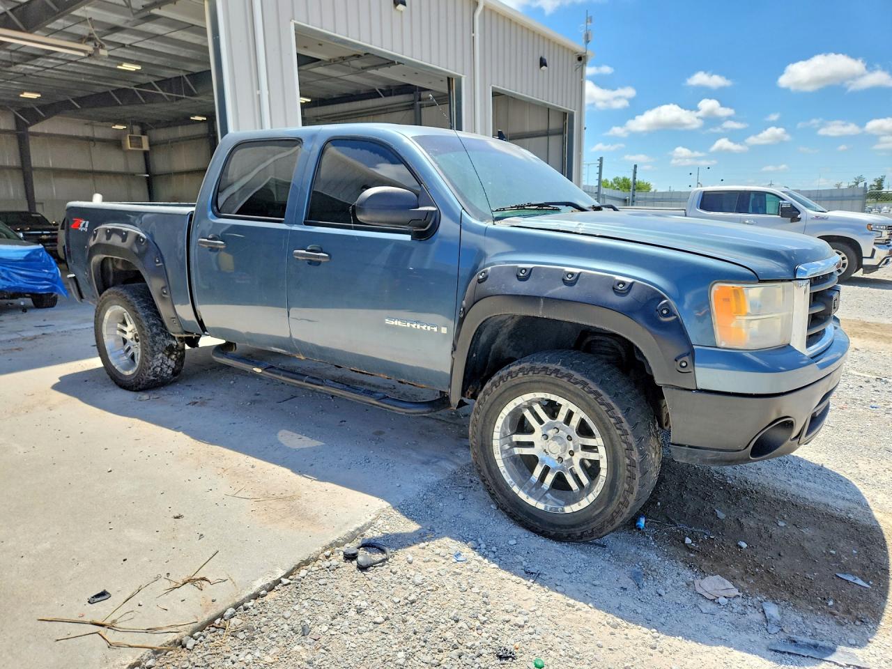 2008 Gmc Sierra K1500 Бирюзовый vin: 2GTEK13M281154777