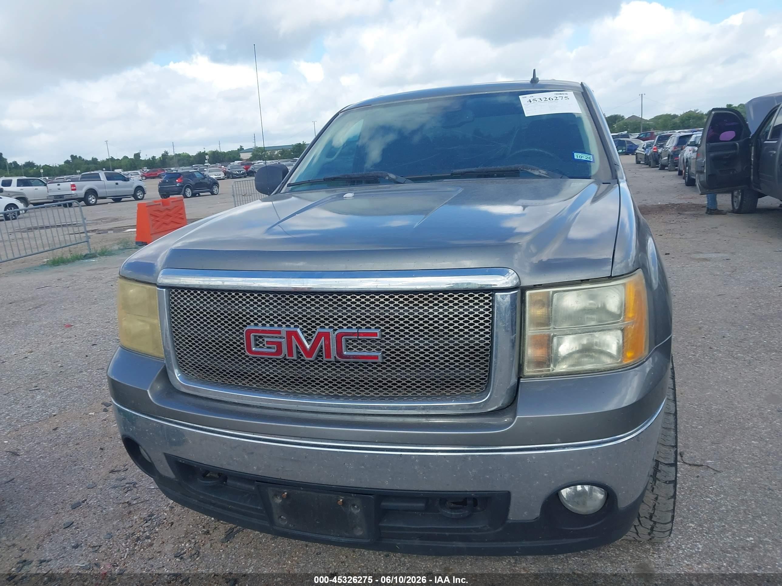 2008 Gmc Sierra 1500 Sle1 Gray vin: 2GTEK13M381145134