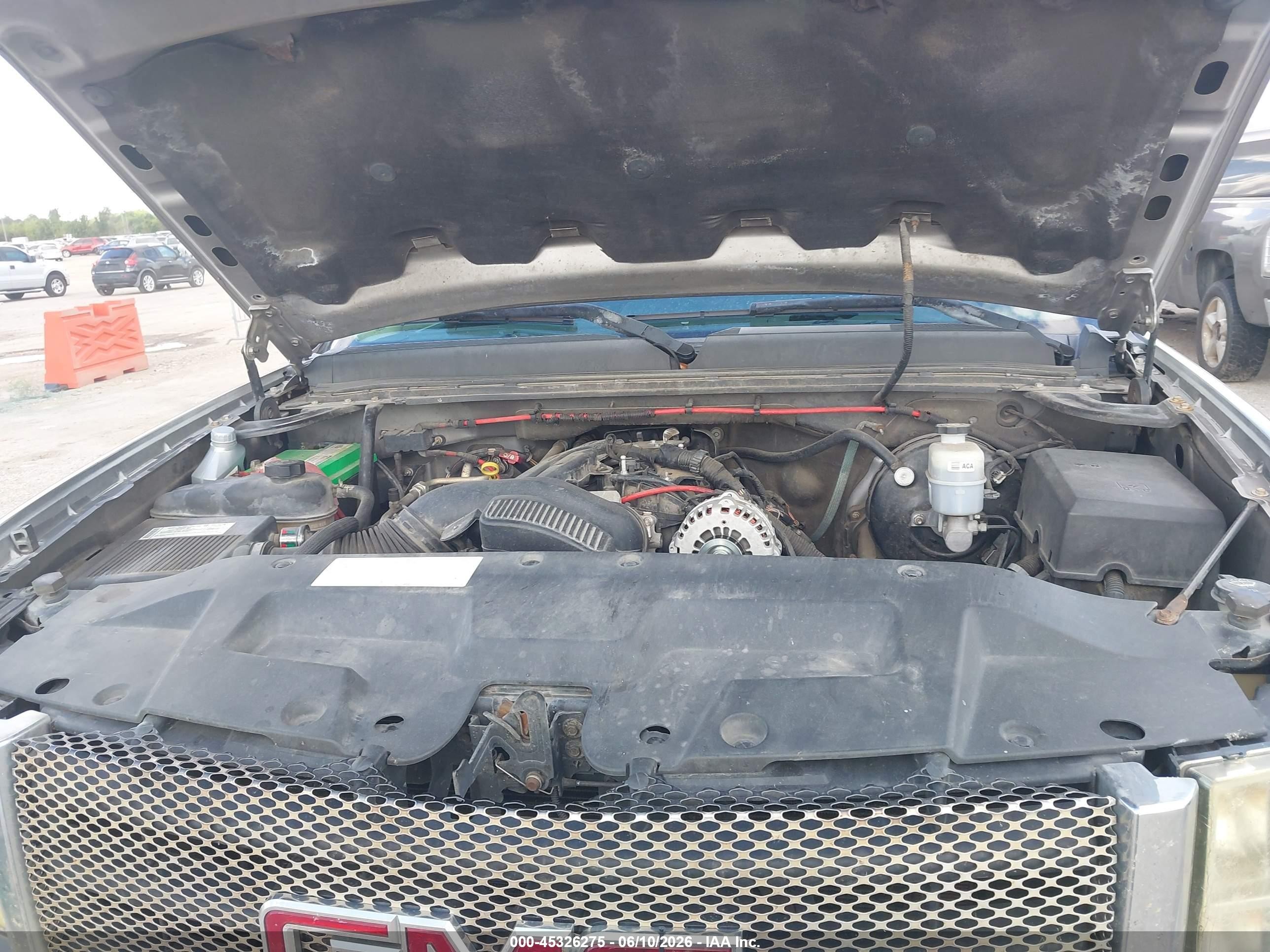 2008 Gmc Sierra 1500 Sle1 Gray vin: 2GTEK13M381145134