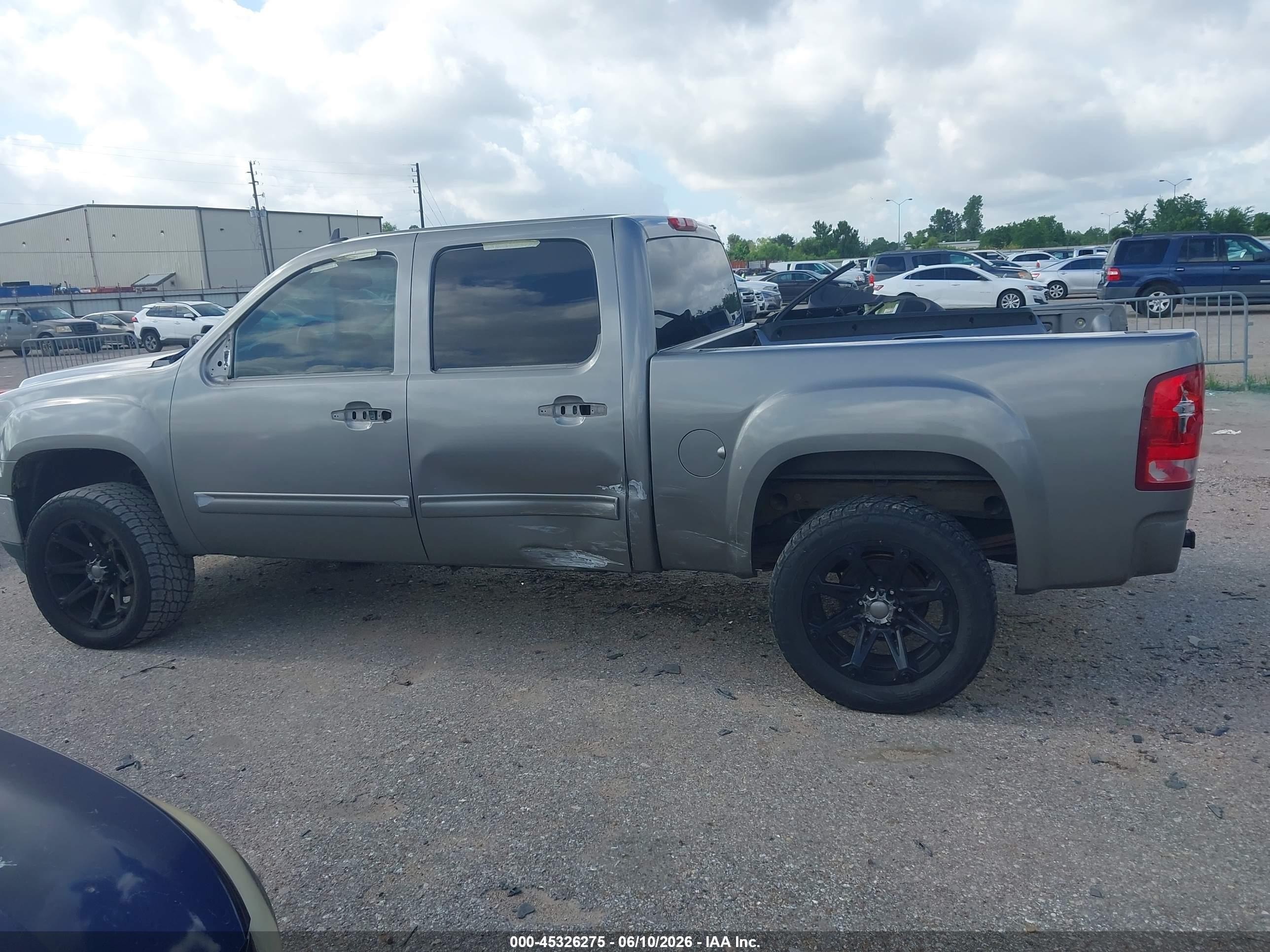 2008 Gmc Sierra 1500 Sle1 Gray vin: 2GTEK13M381145134