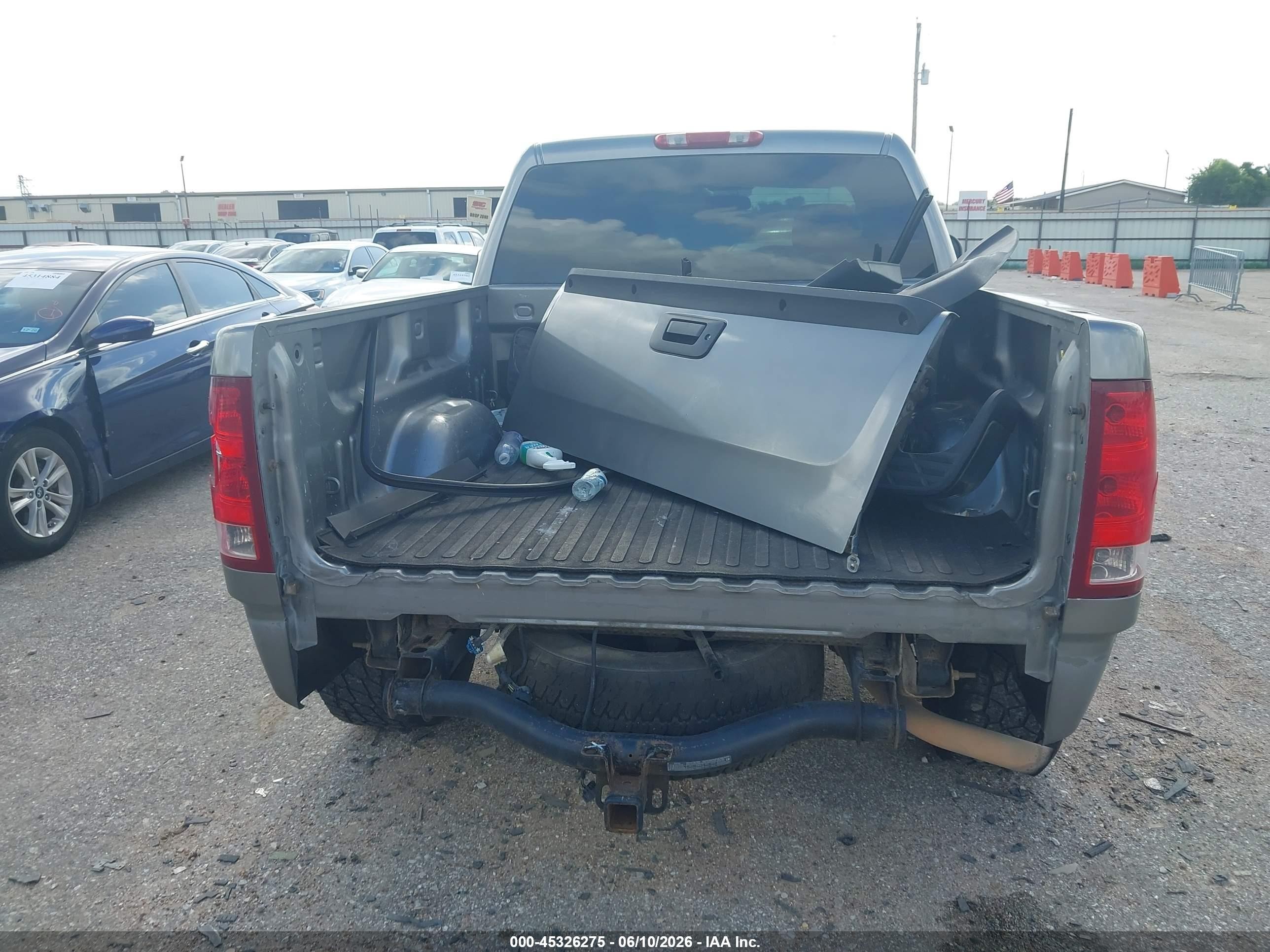 2008 Gmc Sierra 1500 Sle1 Gray vin: 2GTEK13M381145134