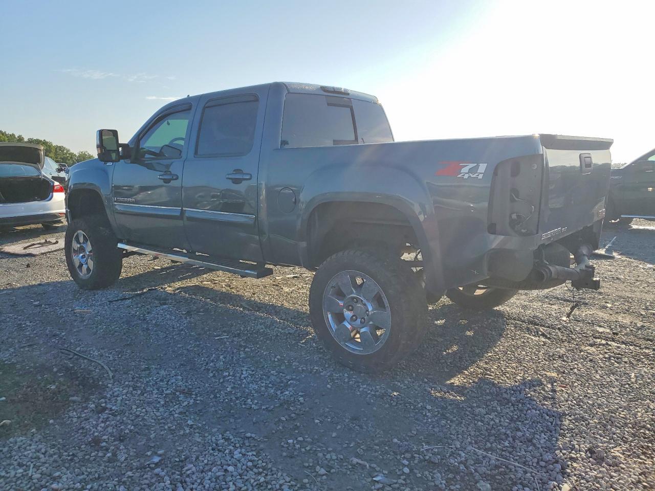 2008 Gmc Sierra K1500 Blue vin: 2GTEK13M381209981