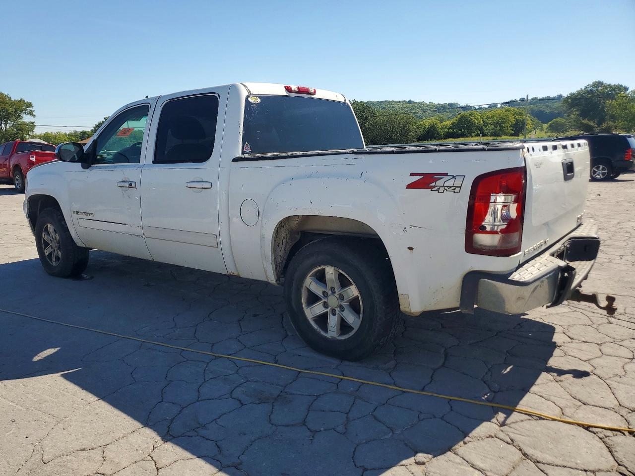 2007 Gmc New Sierra K1500 Белый vin: 2GTEK13M471521080