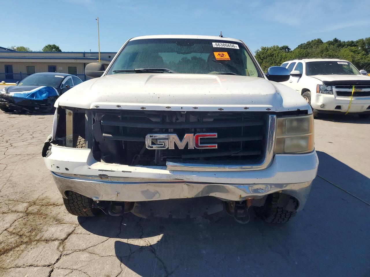 2007 Gmc New Sierra K1500 Белый vin: 2GTEK13M471521080
