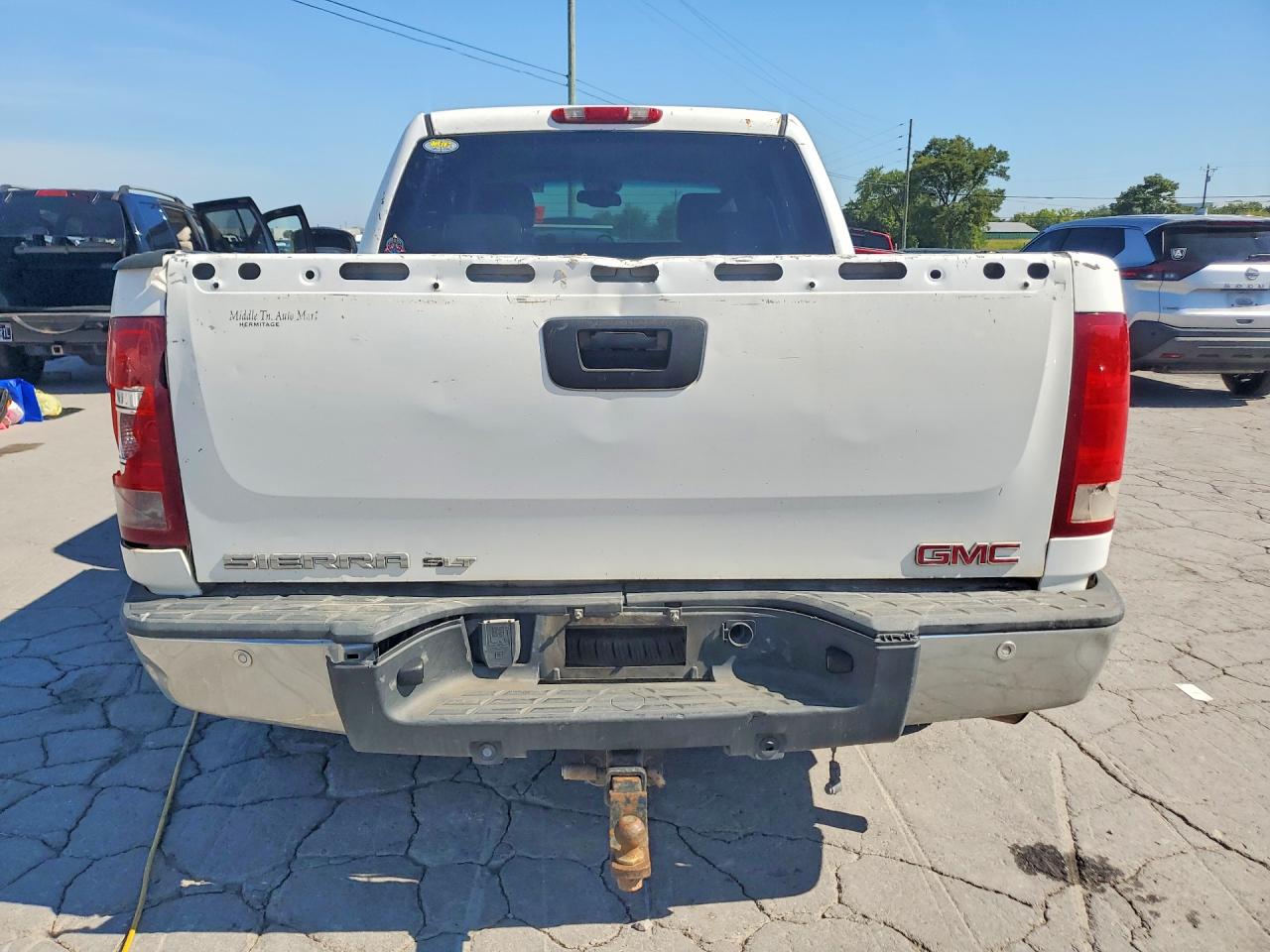 2007 Gmc New Sierra K1500 Белый vin: 2GTEK13M471521080