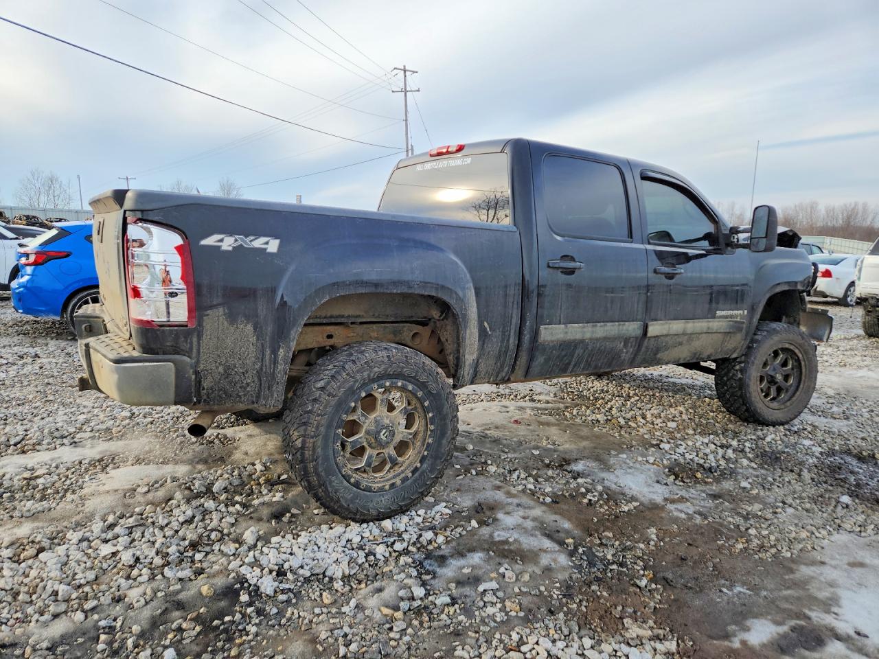 2007 Gmc New Sierra K1500 Black vin: 2GTEK13M471595521