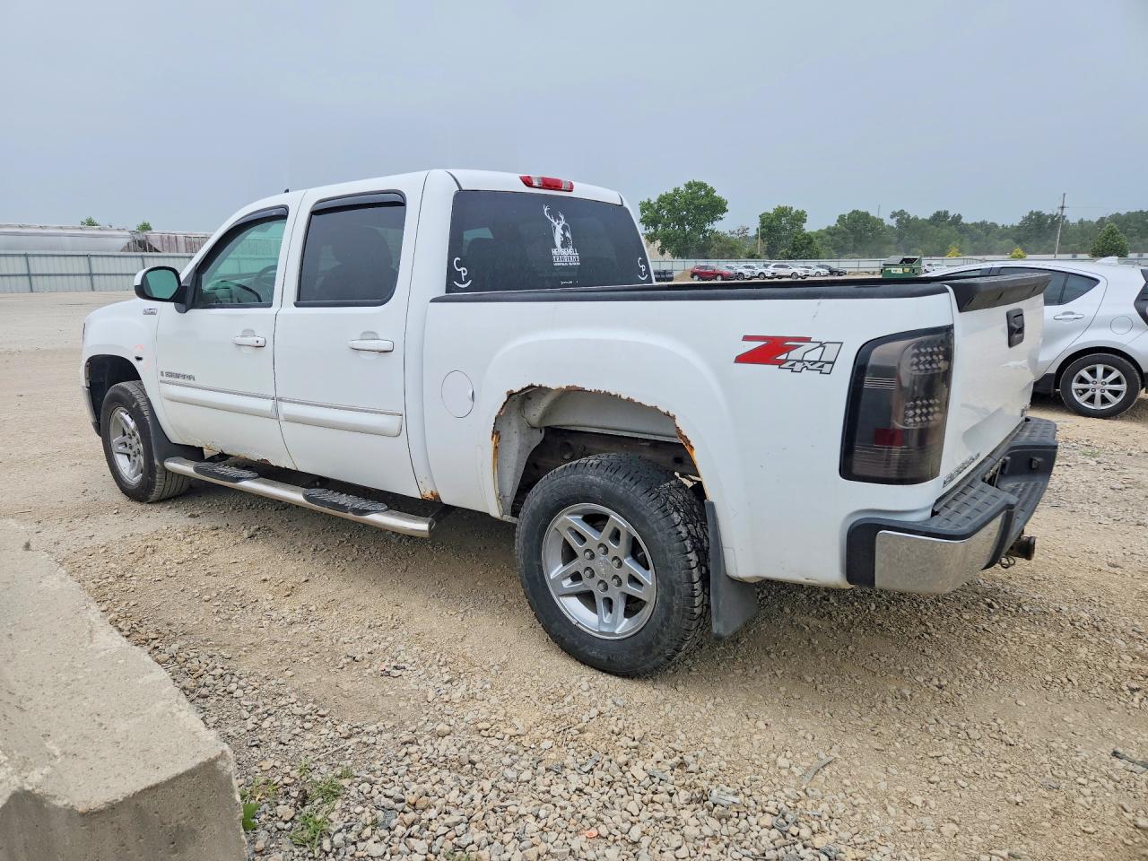 2008 Gmc Sierra K1500 Белый vin: 2GTEK13M481202585