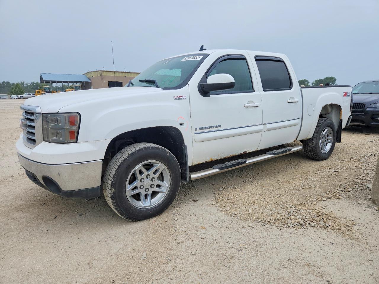 2008 Gmc Sierra K1500 White vin: 2GTEK13M481202585