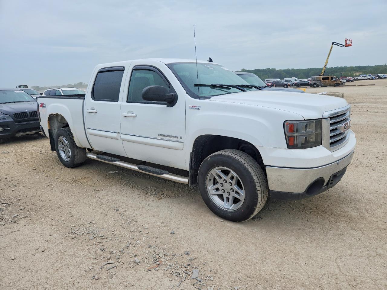 2008 Gmc Sierra K1500 Белый vin: 2GTEK13M481202585