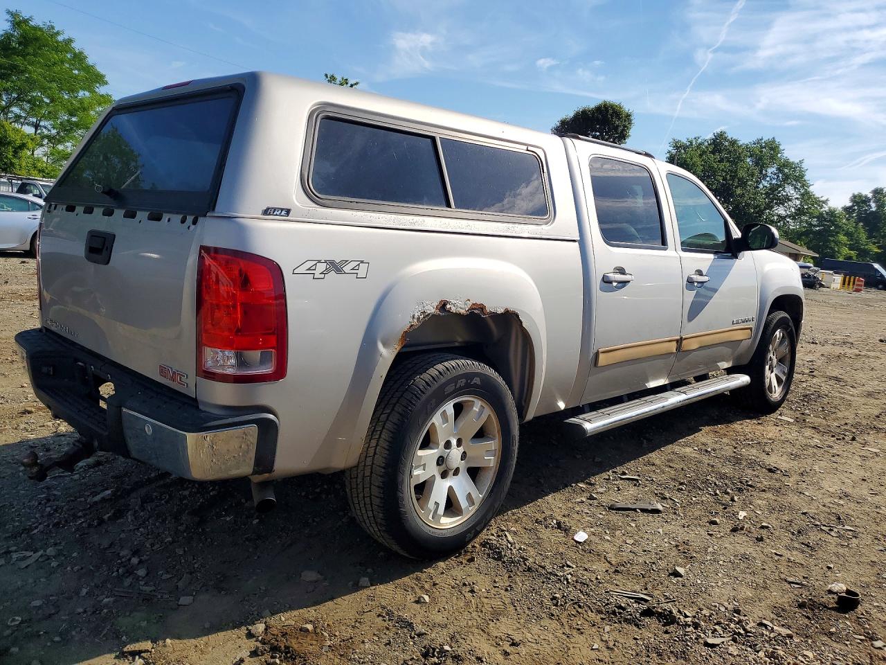 2007 Gmc New Sierra K1500 Silver vin: 2GTEK13M571522593