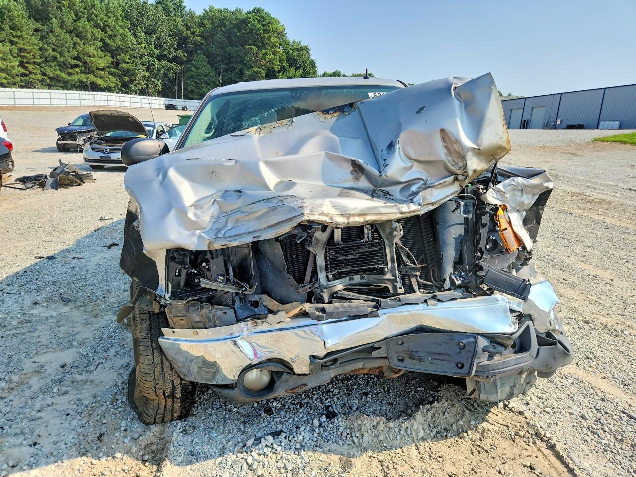 2007 Gmc New Sierra K1500 Серебряный vin: 2GTEK13M571615906