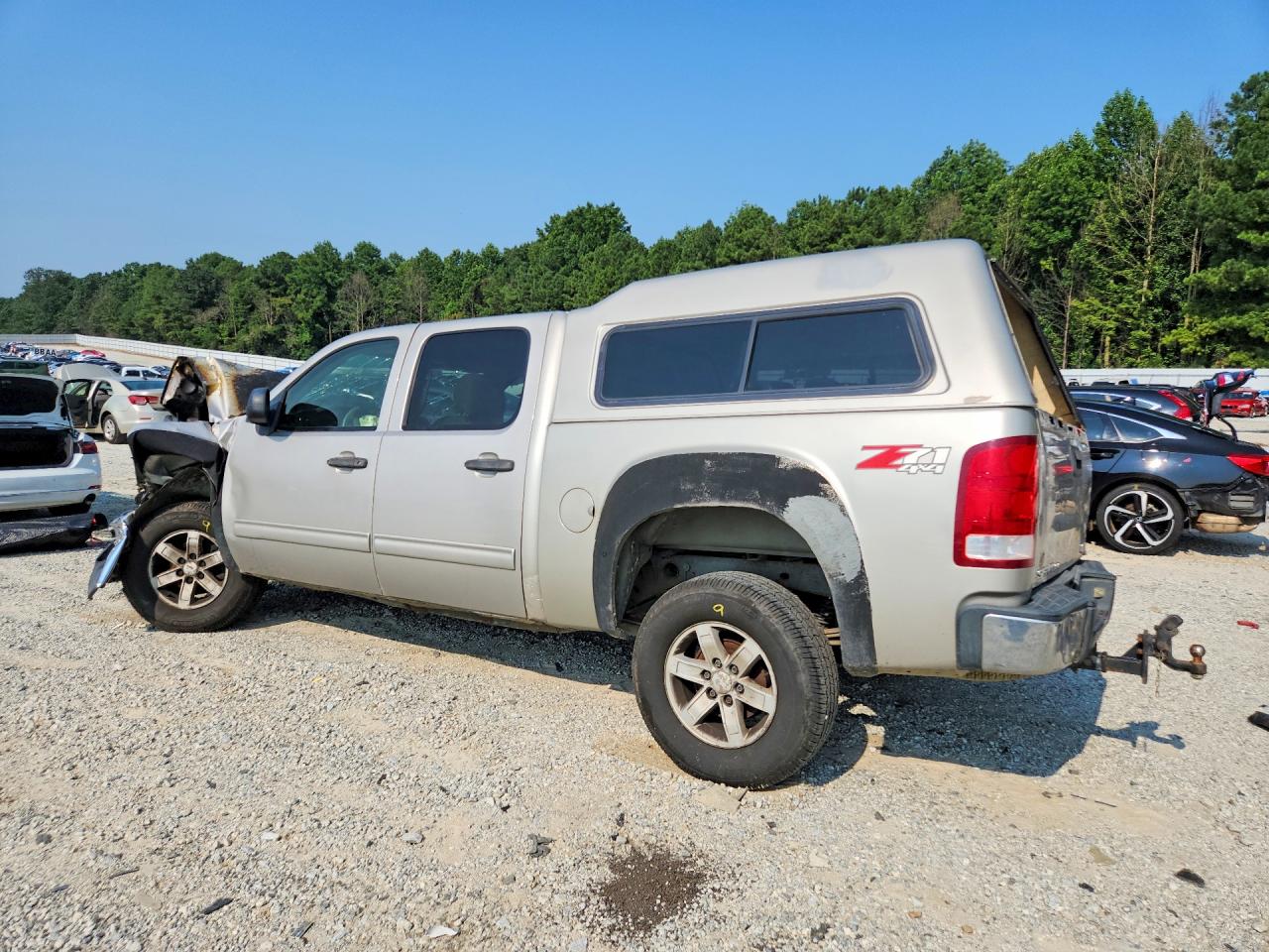 2007 Gmc New Sierra K1500 Серебряный vin: 2GTEK13M571615906