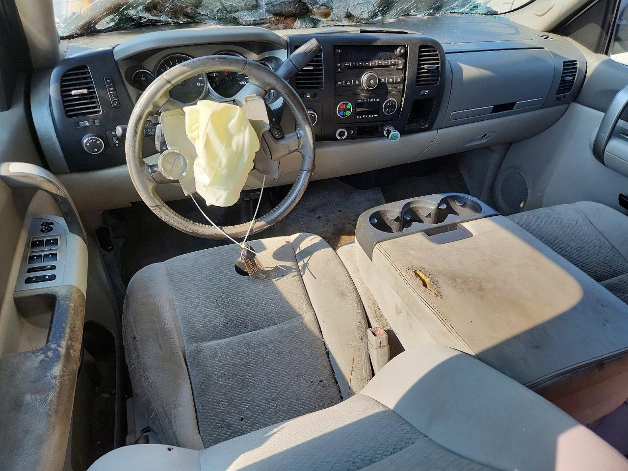 2007 Gmc New Sierra K1500 Серебряный vin: 2GTEK13M571615906