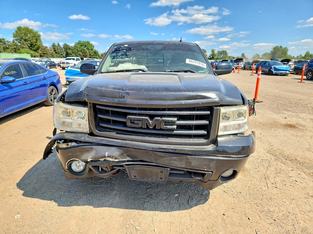 2007 Gmc New Sierra K1500 Black vin: 2GTEK13M571698382