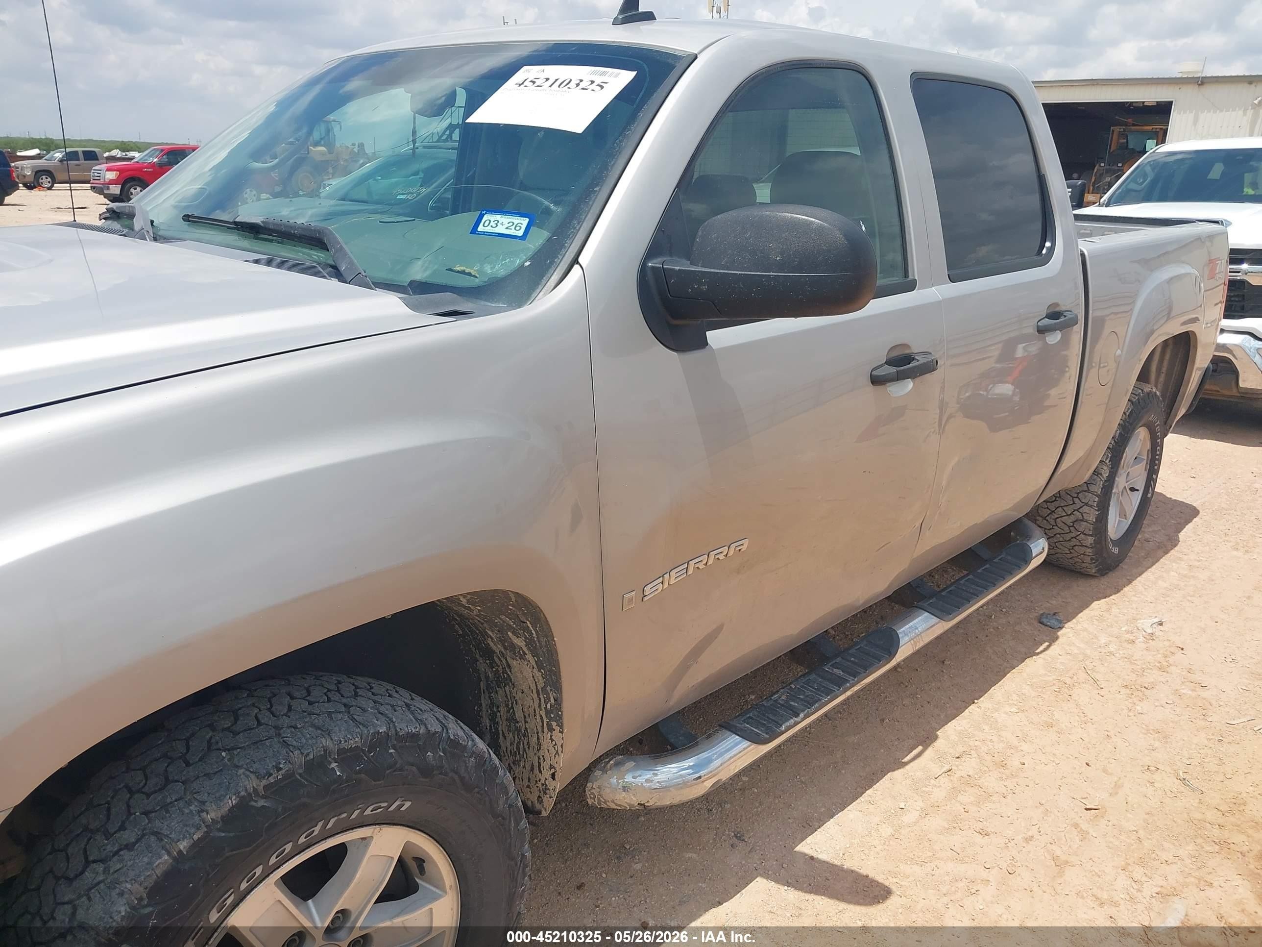 2007 Gmc Sierra 1500 Sle1 Silver vin: 2GTEK13M771565767