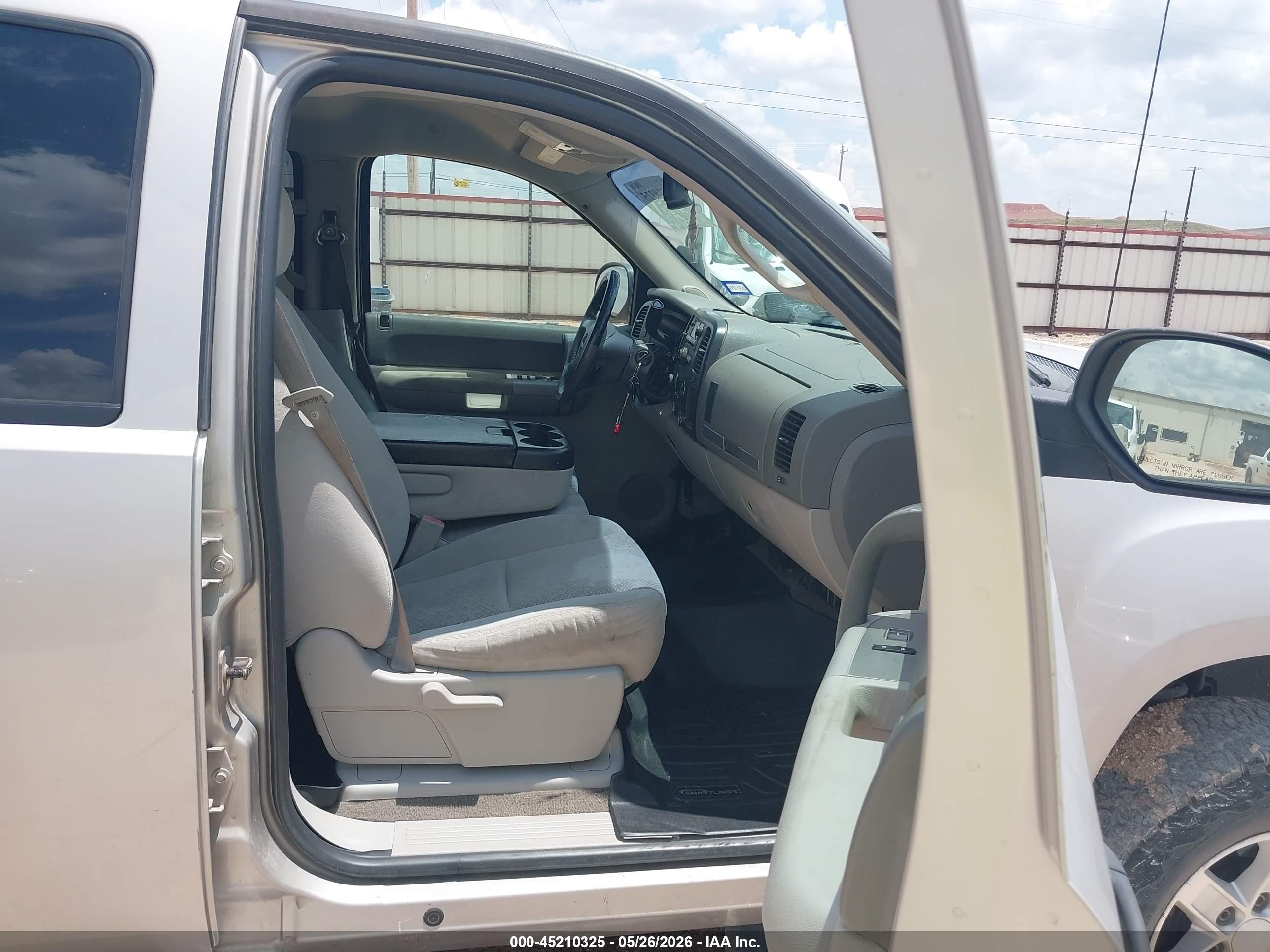 2007 Gmc Sierra 1500 Sle1 Silver vin: 2GTEK13M771565767