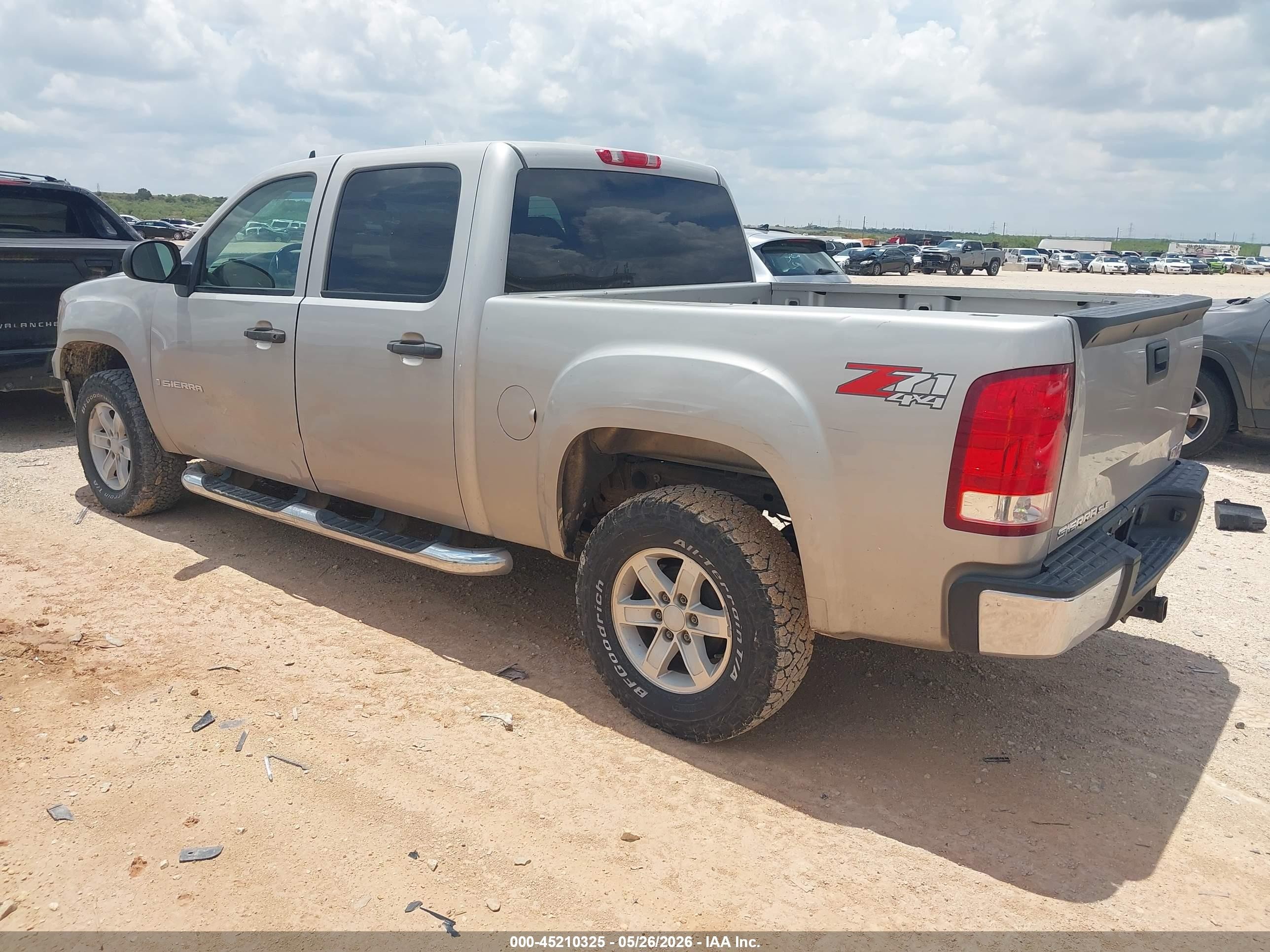 2007 Gmc Sierra 1500 Sle1 Silver vin: 2GTEK13M771565767