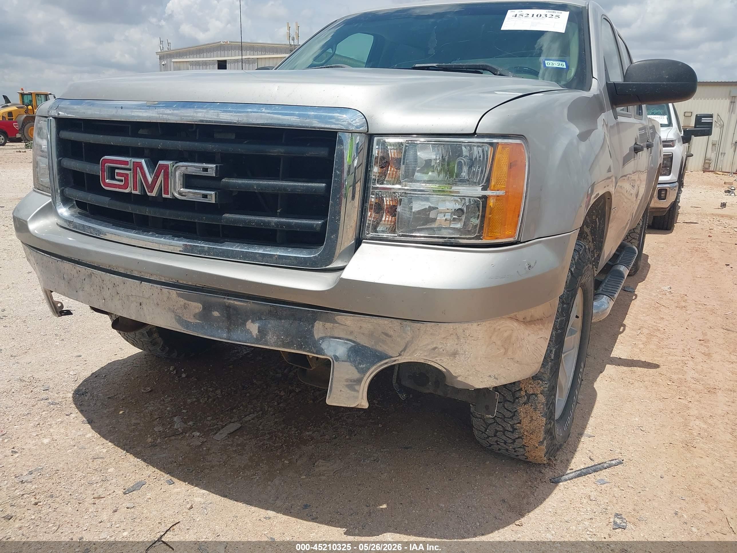 2007 Gmc Sierra 1500 Sle1 Silver vin: 2GTEK13M771565767
