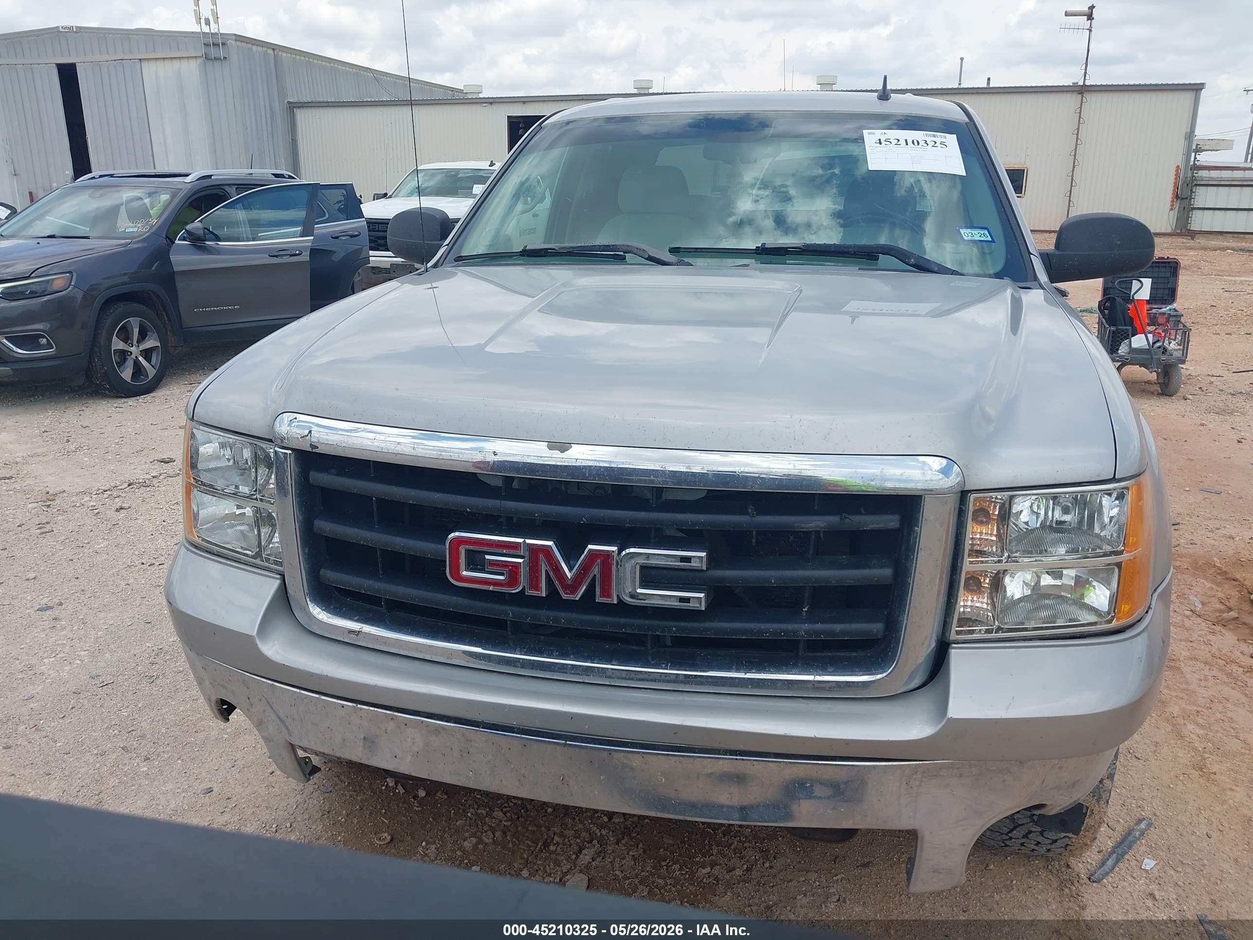 2007 Gmc Sierra 1500 Sle1 Silver vin: 2GTEK13M771565767