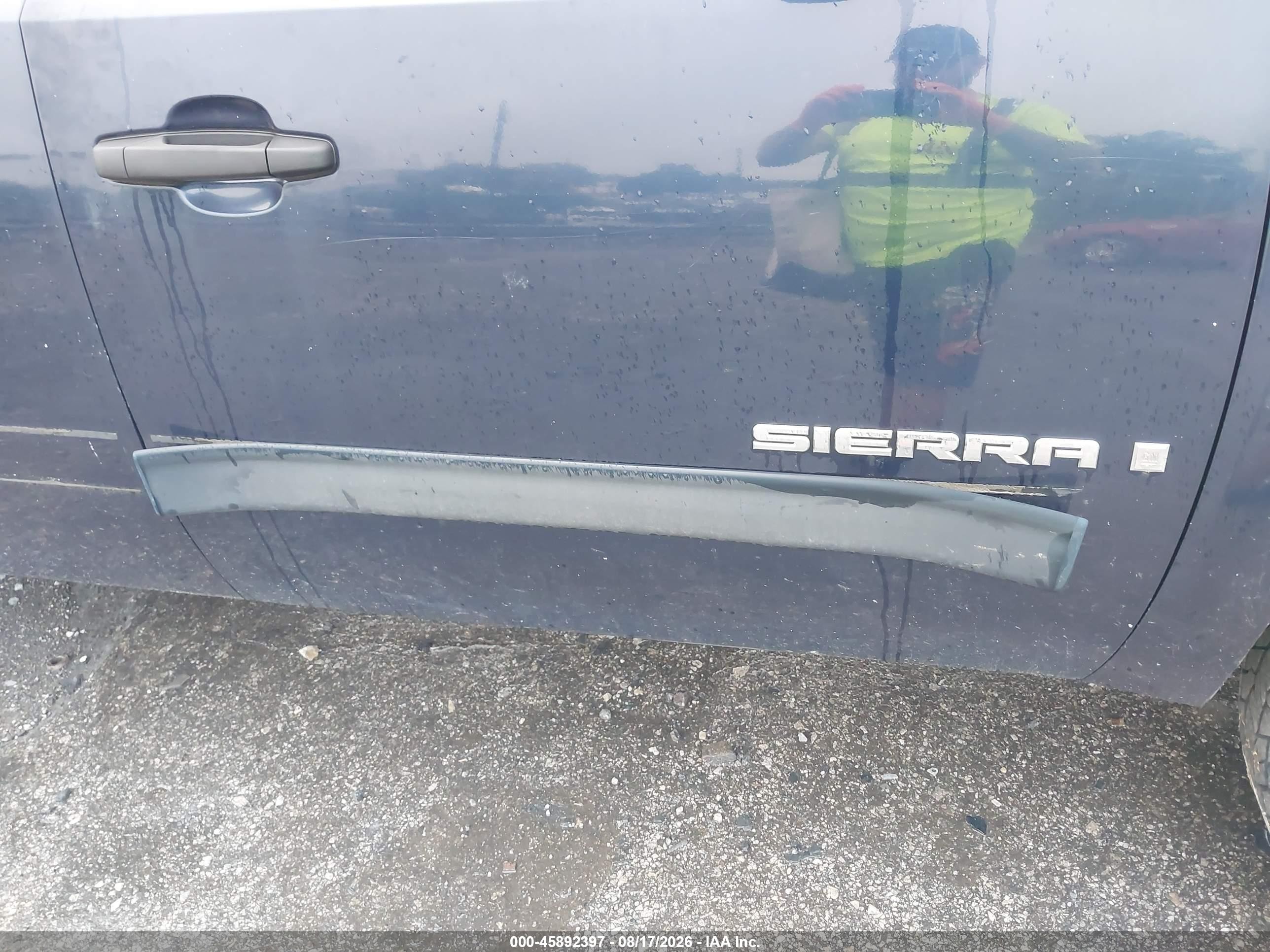 2007 Gmc Sierra 1500 Sle1 Blue vin: 2GTEK13M771593083