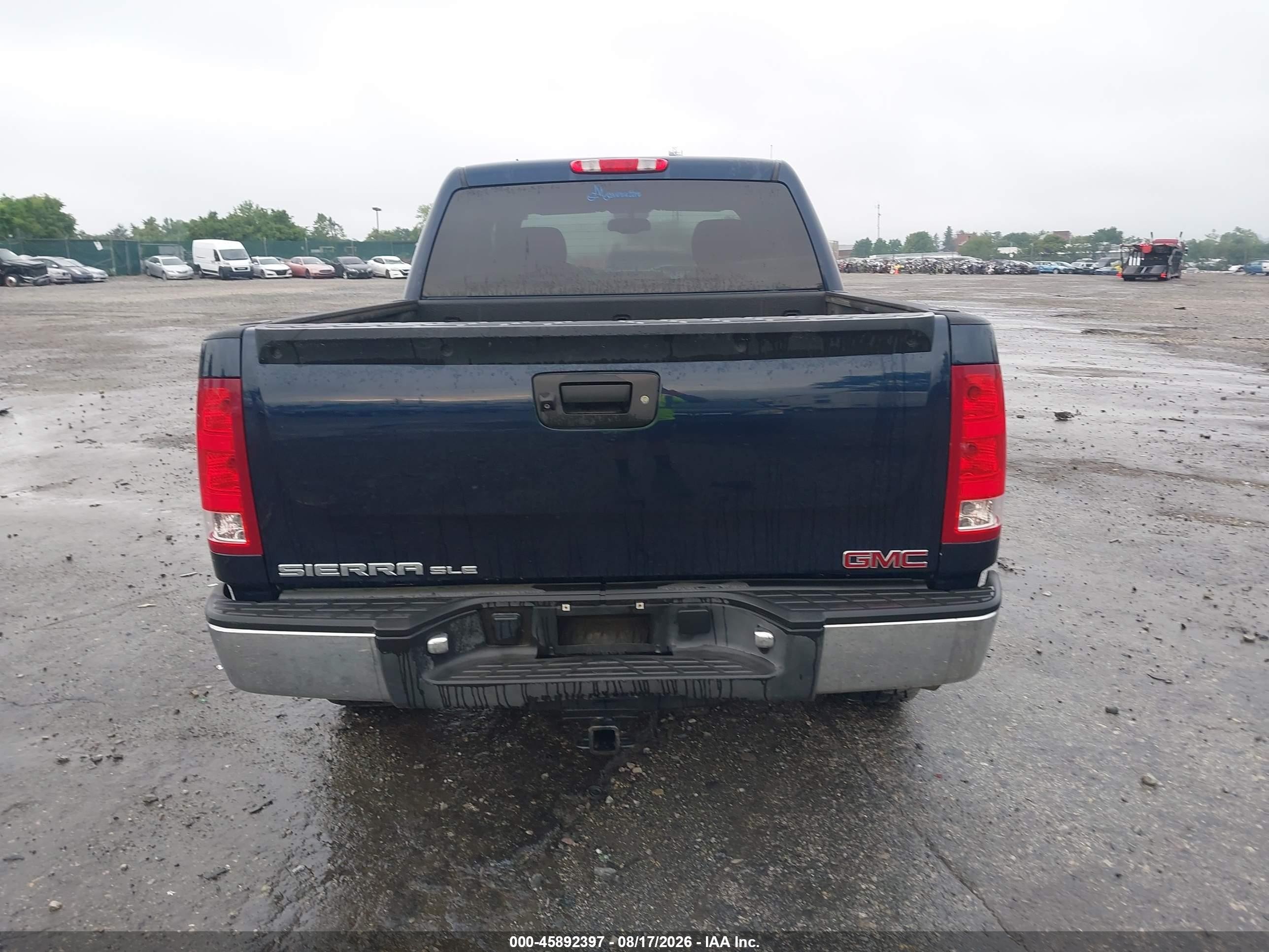 2007 Gmc Sierra 1500 Sle1 Blue vin: 2GTEK13M771593083
