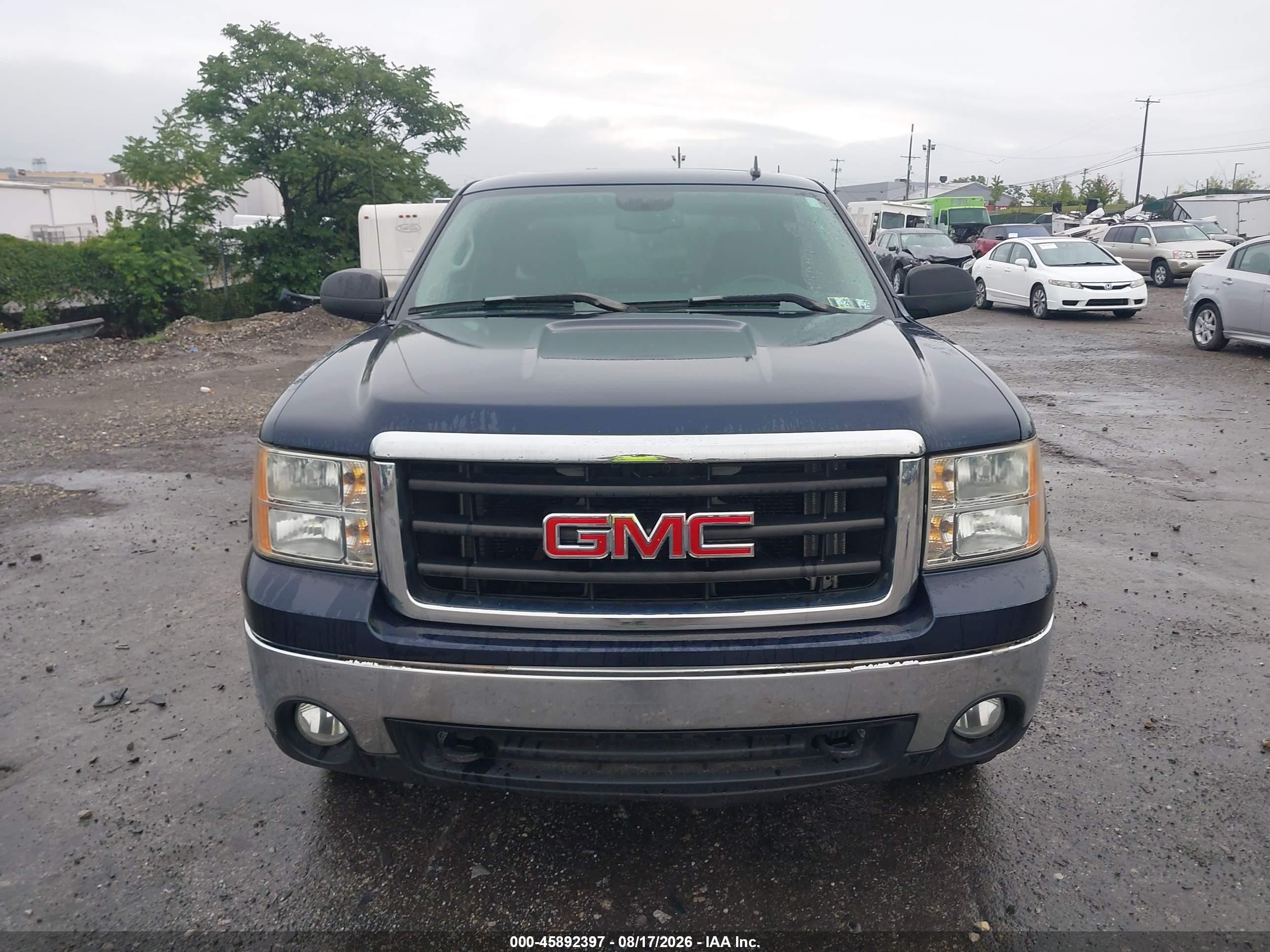 2007 Gmc Sierra 1500 Sle1 Blue vin: 2GTEK13M771593083