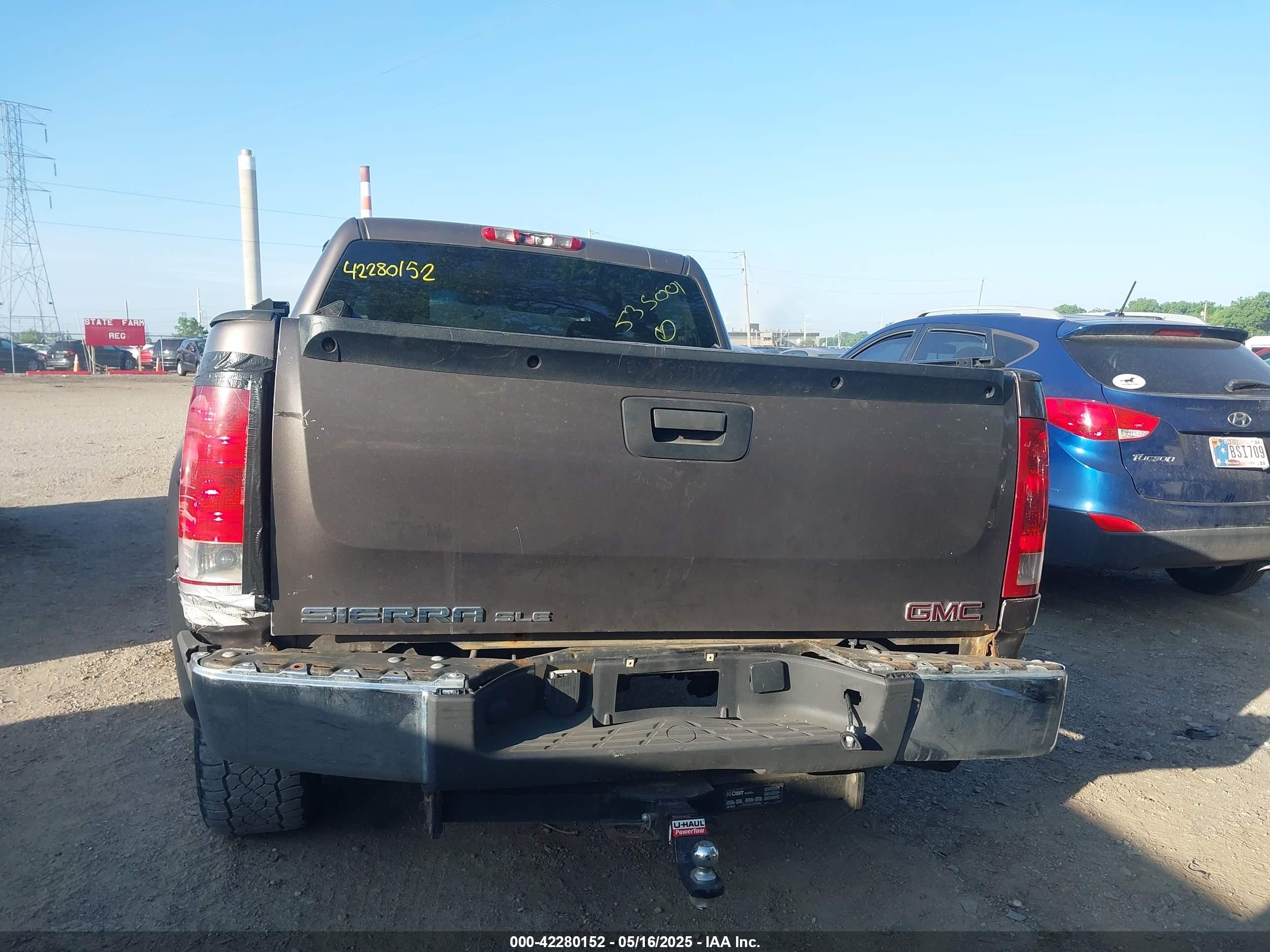 2007 Gmc Sierra 1500 Sle1/sle2/slt/work Truck Brown vin: 2GTEK13M871535001