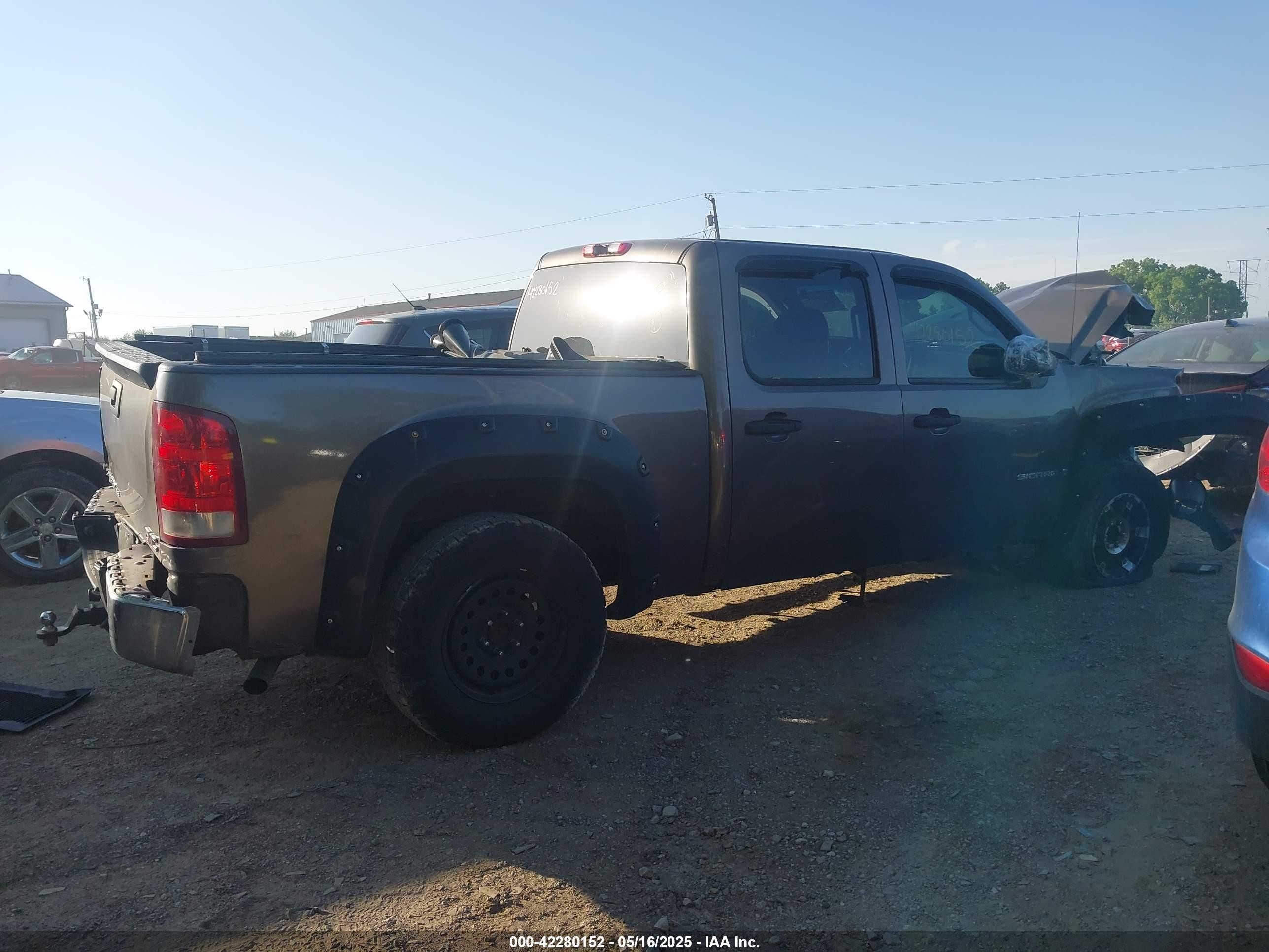 2007 Gmc Sierra 1500 Sle1/sle2/slt/work Truck Brown vin: 2GTEK13M871535001